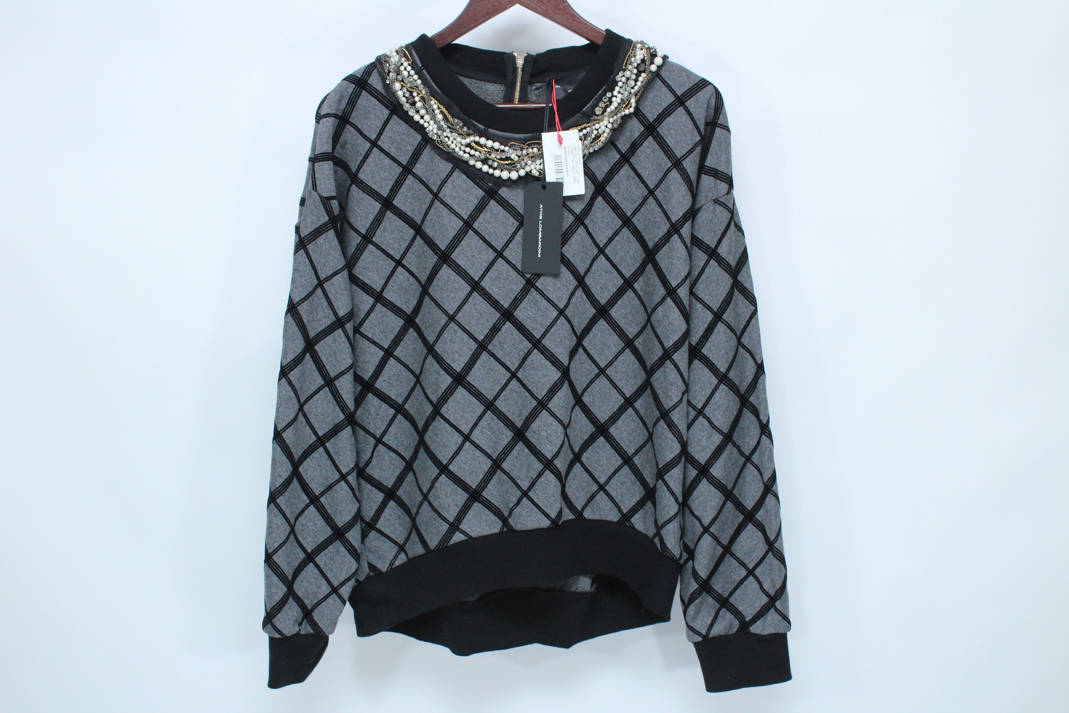 Vintage Atos Lombardini Sweater Womens Size 44 New Authentic Size M / US 6-8 / IT 42-44 - 1 Thumbnail