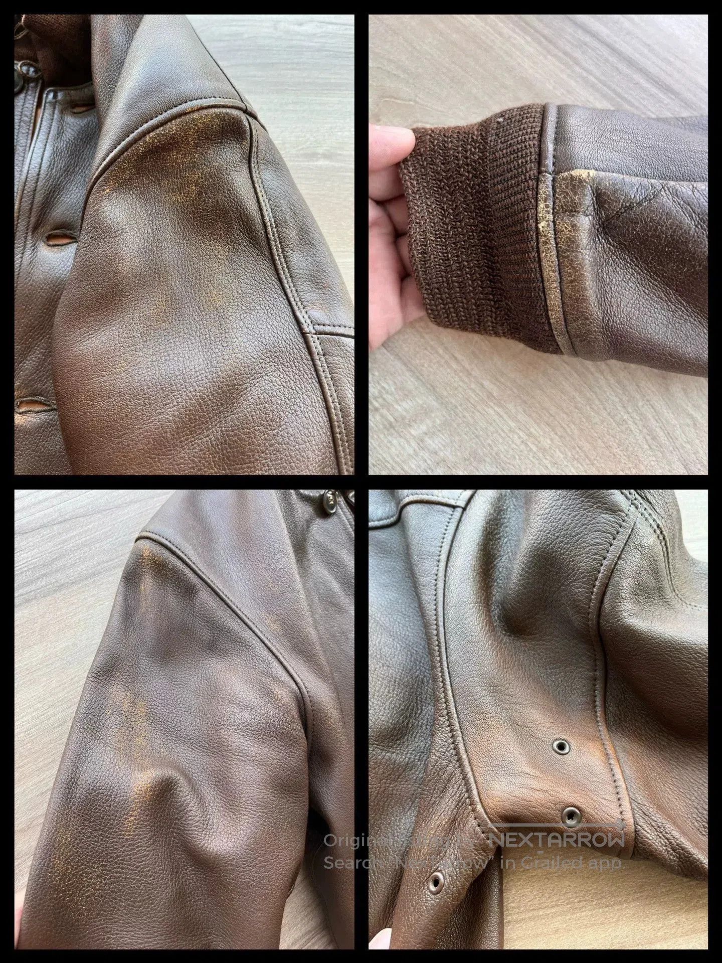 The Real McCoy's The Real McCoy‘s Goat Skin Type A. Size US M / EU 48-50 / 2 - 7 Thumbnail