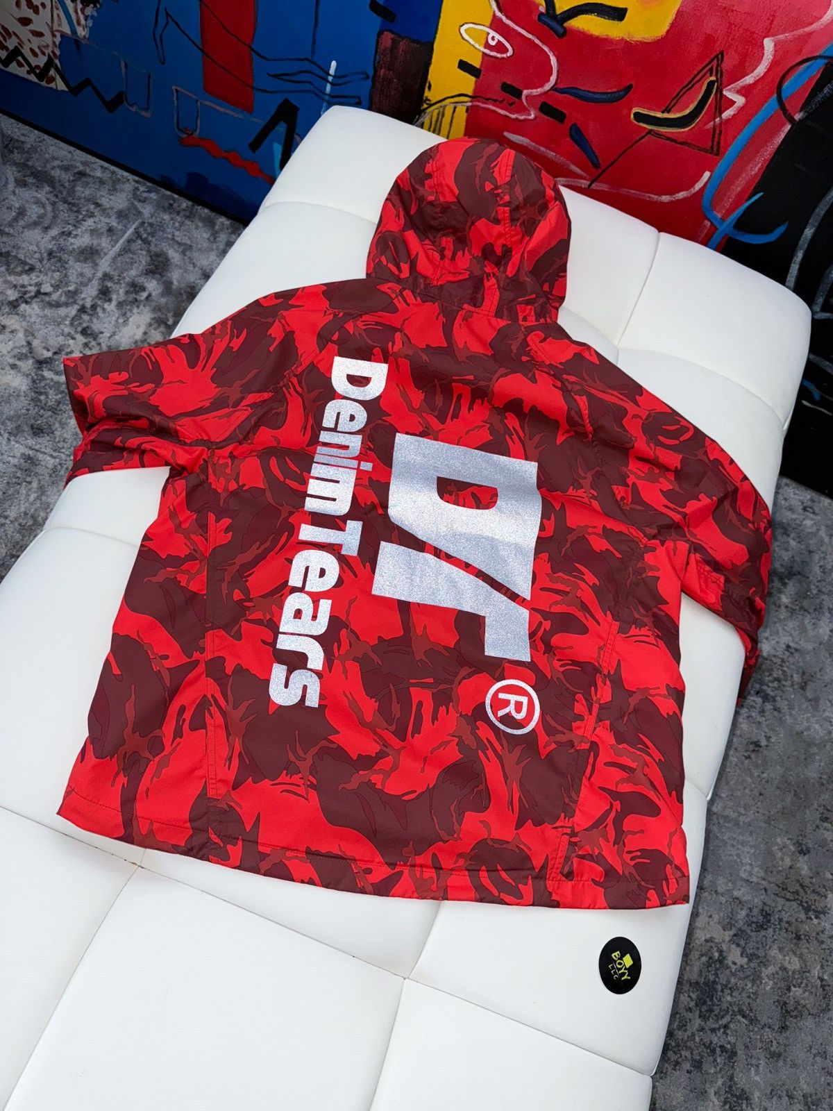 DENIM TEARS Windbreaker logo set Size US L / EU 52-54 / 3 - 3 Thumbnail