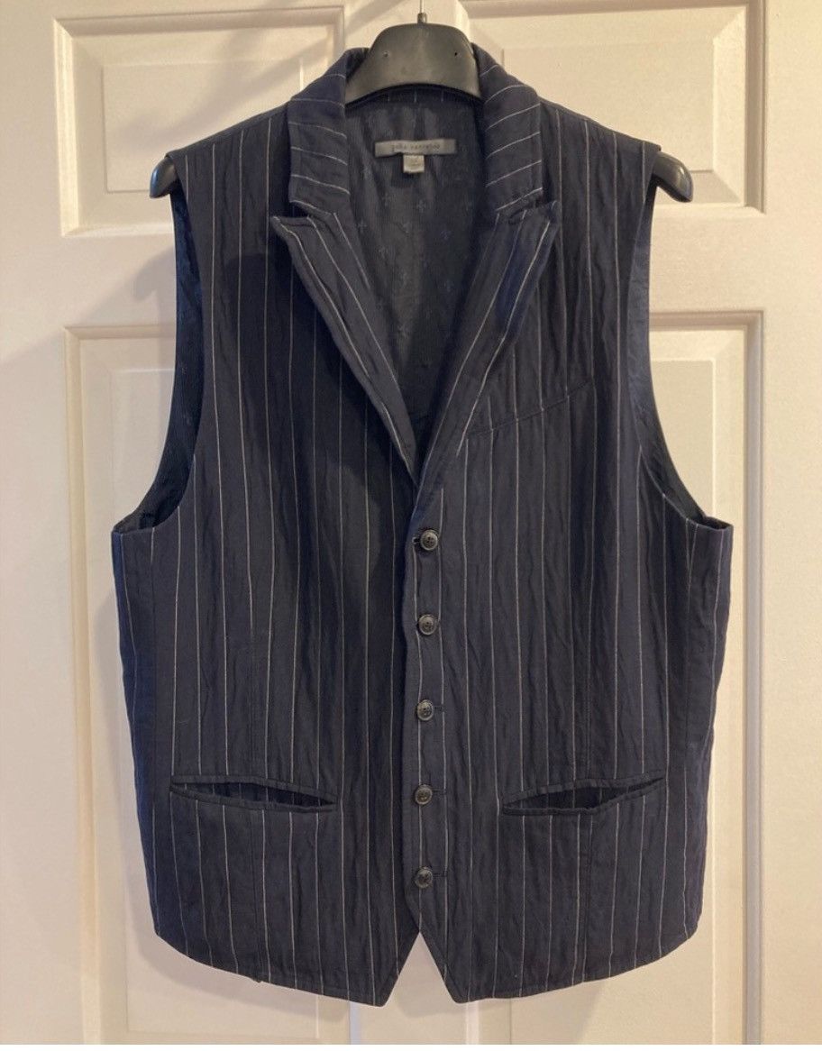 John Varvatos Wire leak lapel vest. 50 Size US M / EU 48-50 / 2 - 5 Thumbnail