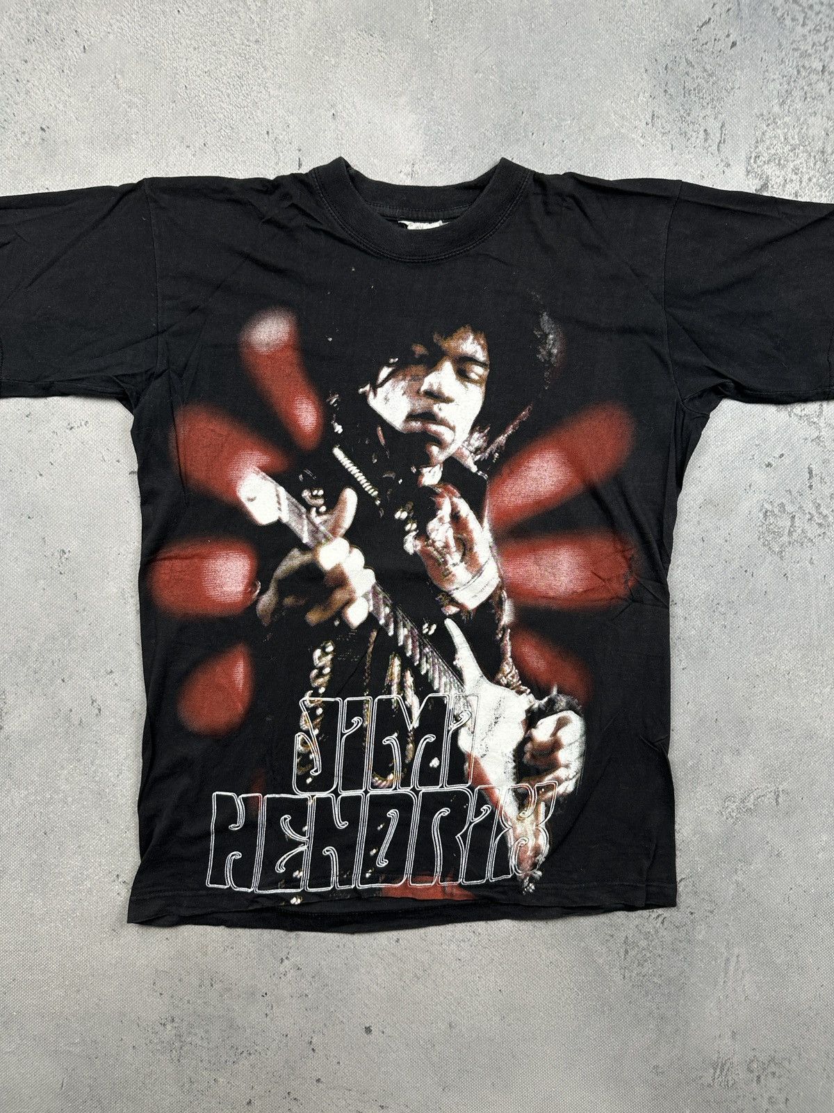 Jimi Hendrix Jimi Hendrix Double Sided Graphic Band T Shirt Vintage Y2K Size US S / EU 44-46 / 1 - 7 Thumbnail