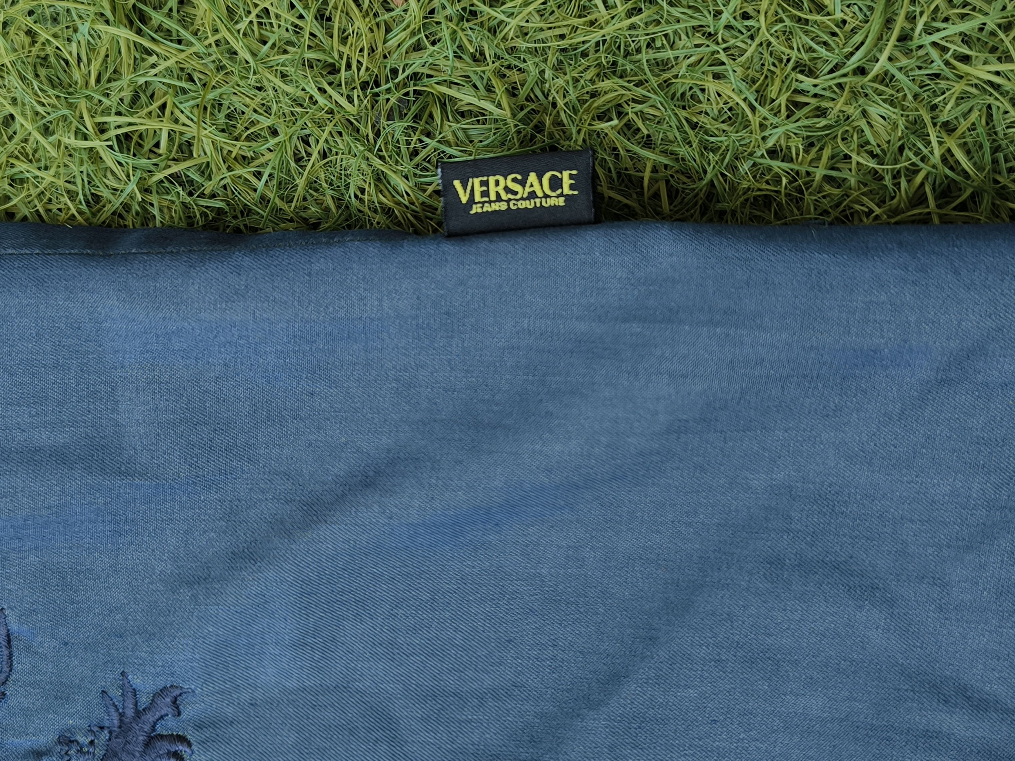Versace Jeans Couture Vintage Versace Jeans Couture Embroidered Baroque Shirt NOS Size US S / EU 44-46 / 1 - 8 Thumbnail