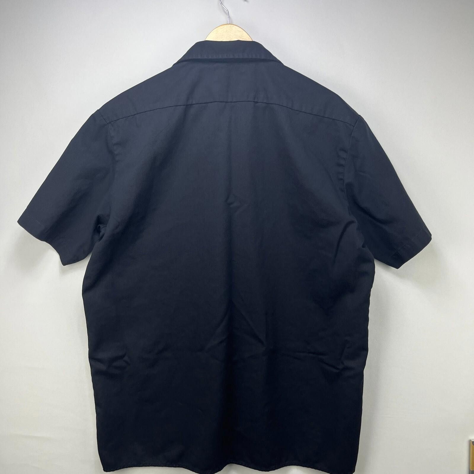 Dickies Vintage Dickies Button Up Shirt Black Large Work Size US L / EU 52-54 / 3 - 9 Thumbnail
