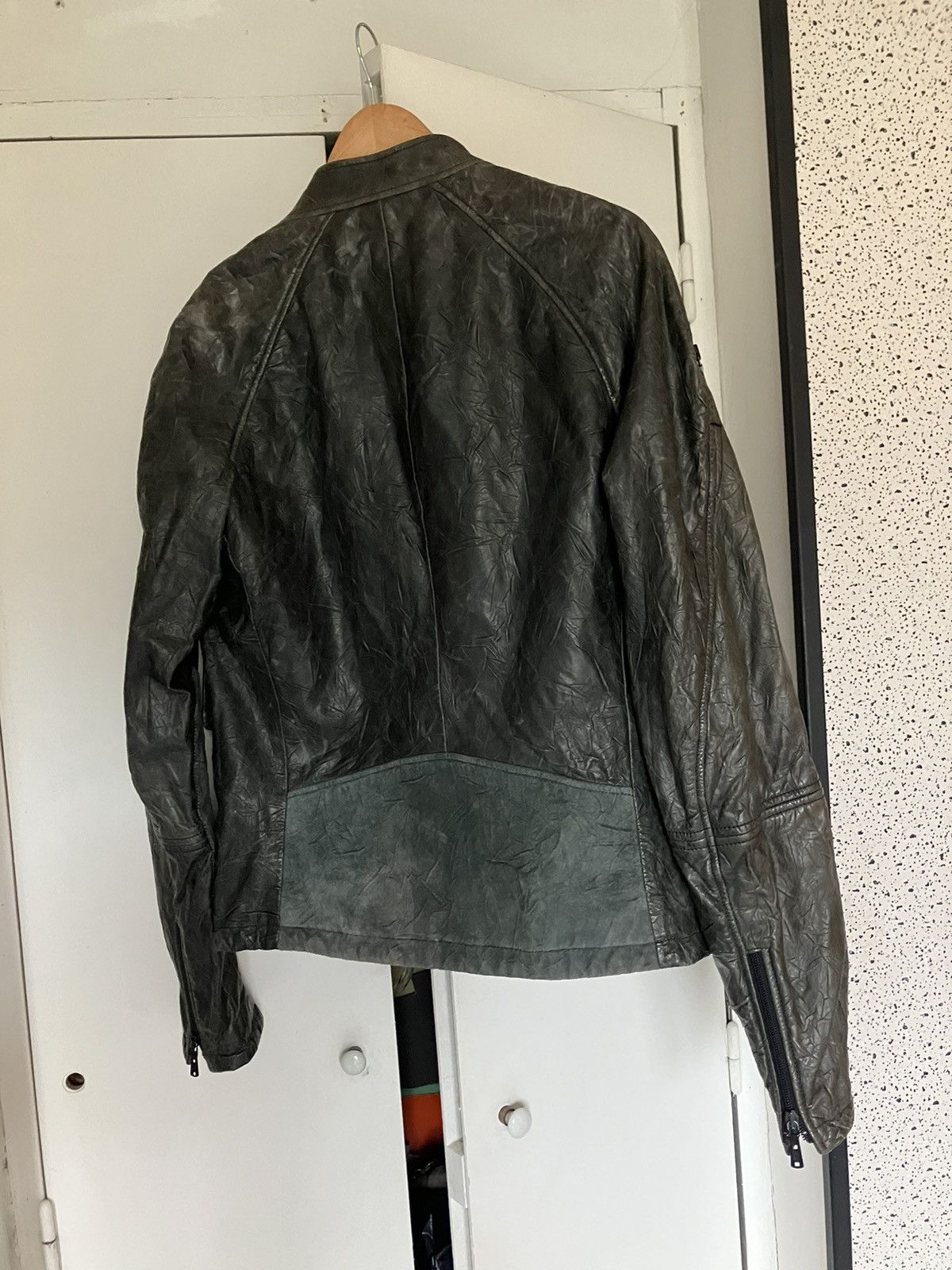 Yves Saint Laurent leather jacket X Stefano Pilati