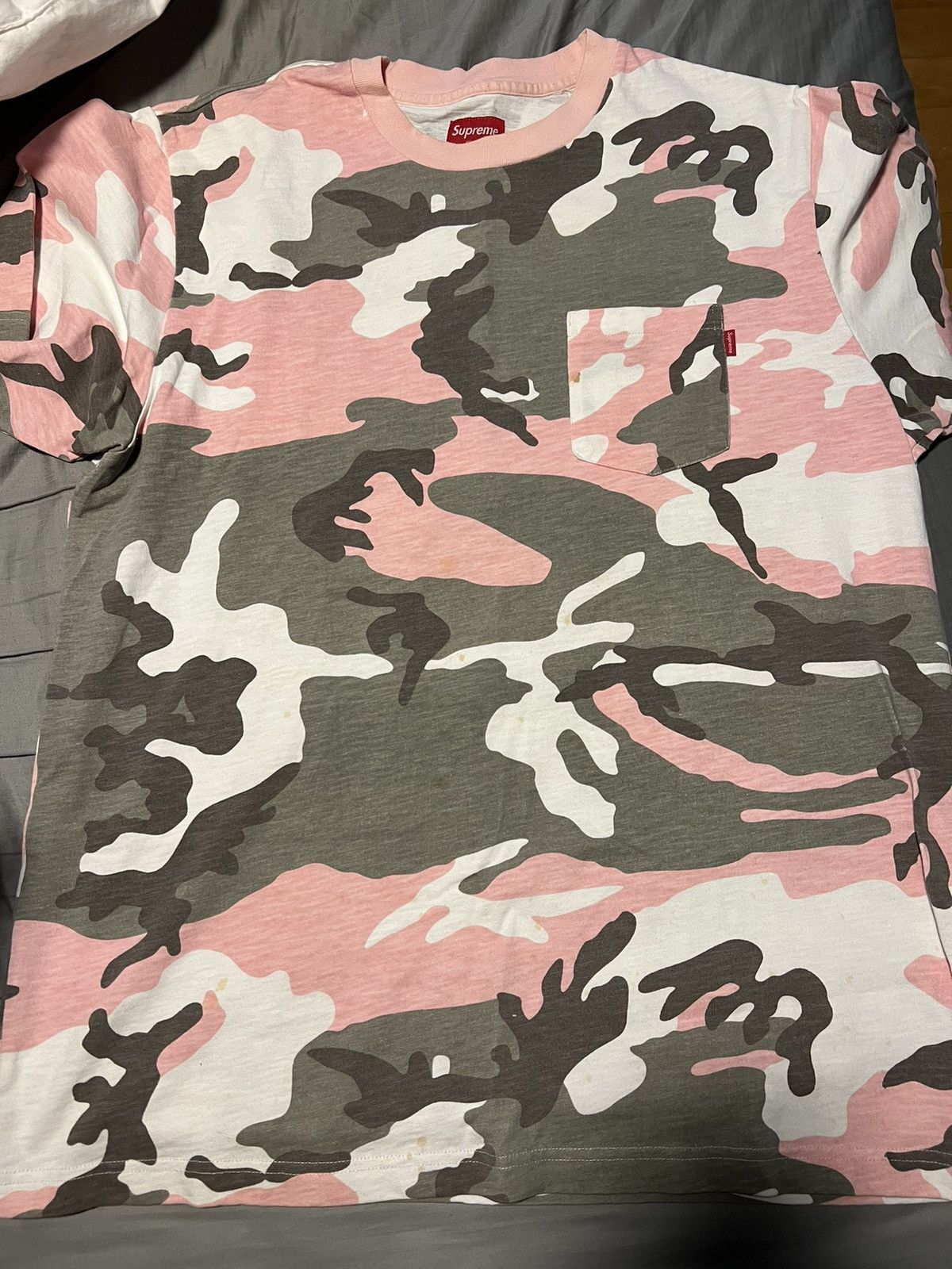 Washed Camo Polo - Shop - Supreme