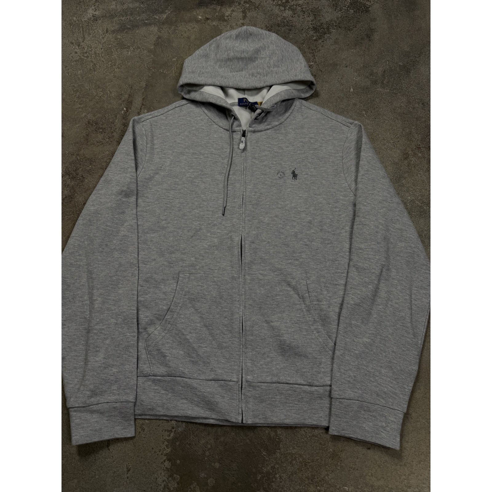 Polo Ralph Lauren Polo Thermal Zip Up Grey New Large With Tags Size US L / EU 52-54 / 3 - 1 Thumbnail