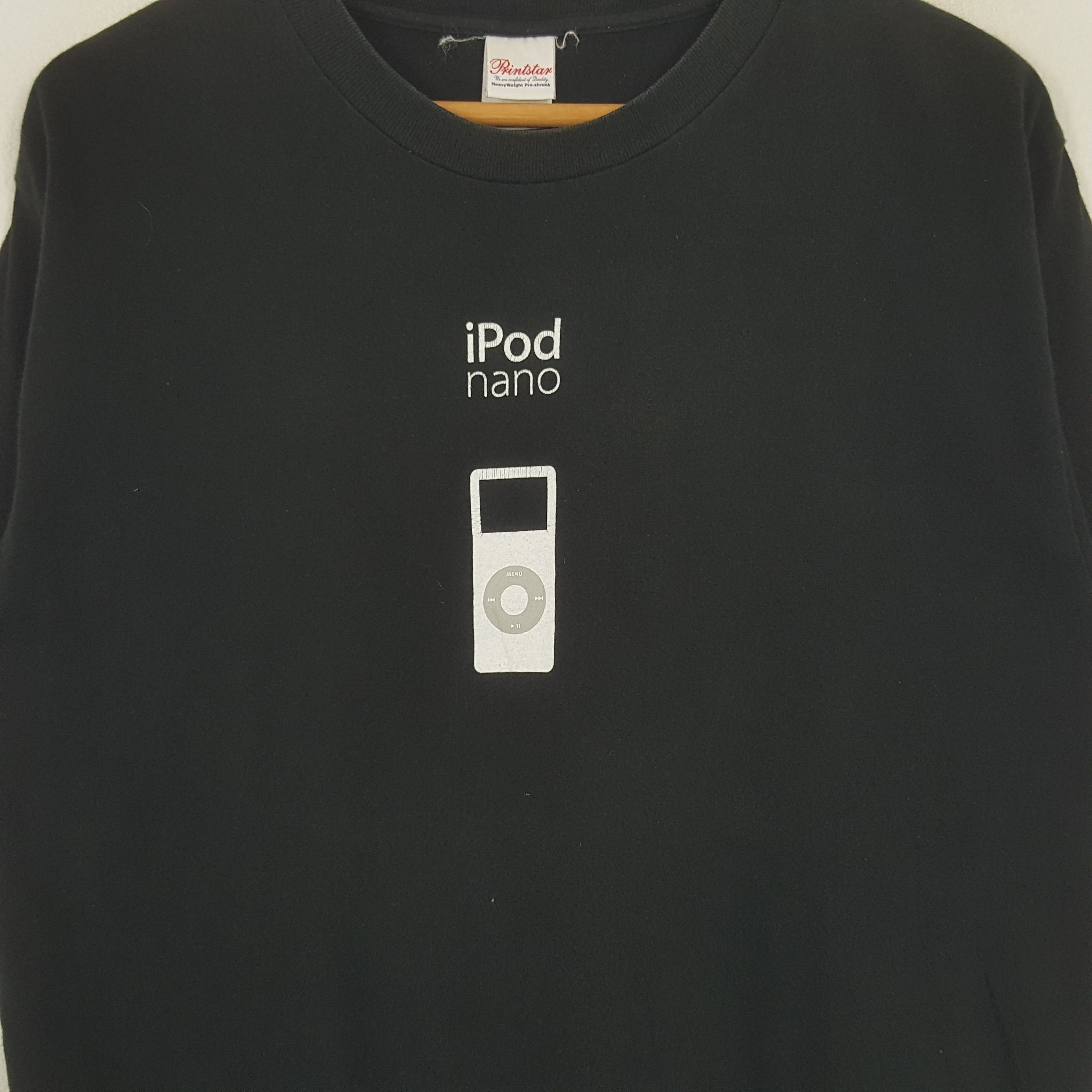 Apple × Vintage Vintage Apple Ipod Nano Electronic Brand Tshirt Size US L / EU 52-54 / 3 - 2 Thumbnail