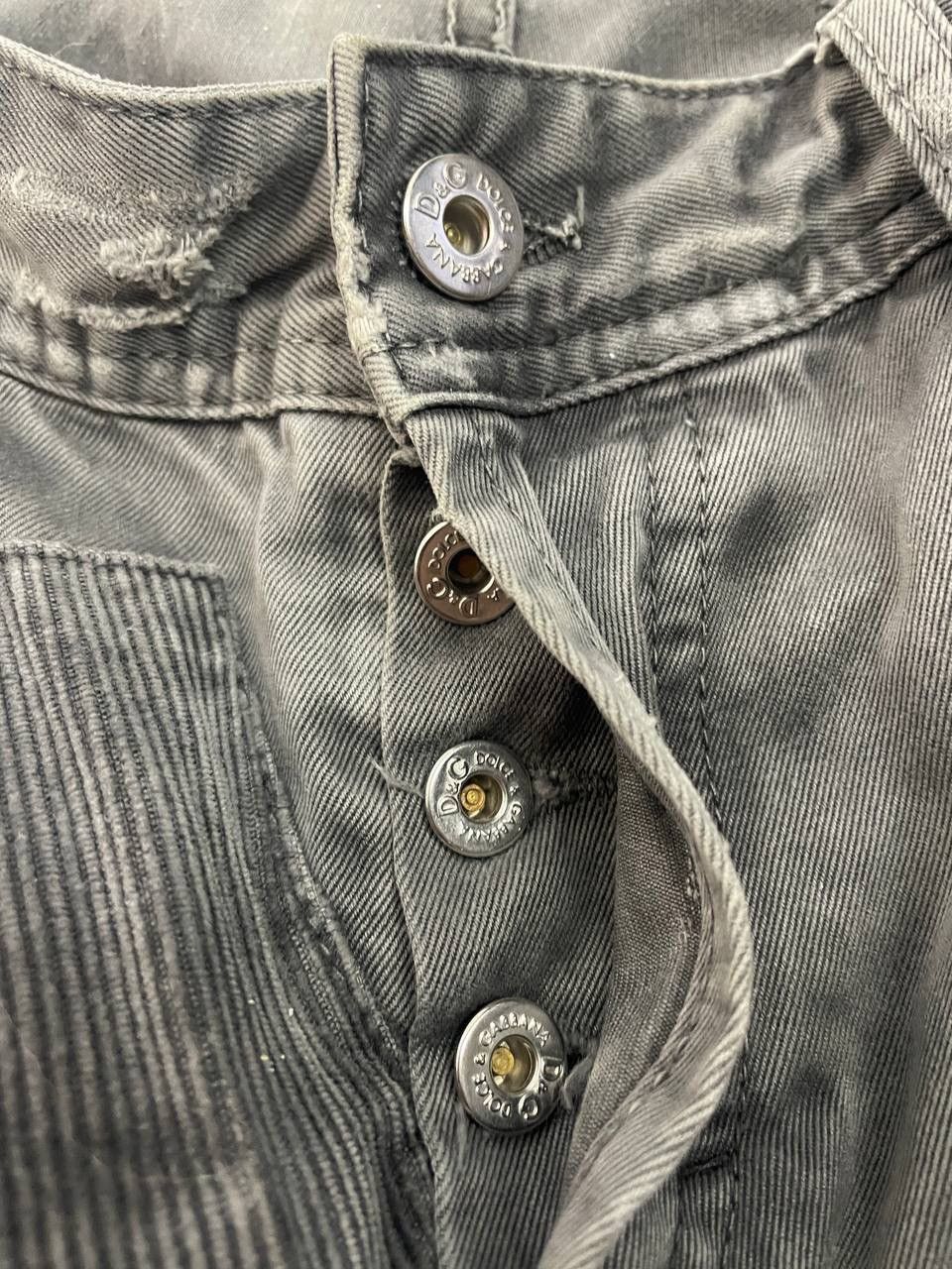 Dolce & Gabbana Dolce&Gabbana Grey Cargo Pants Denim y2k Size US 36 / EU 52 - 5 Thumbnail
