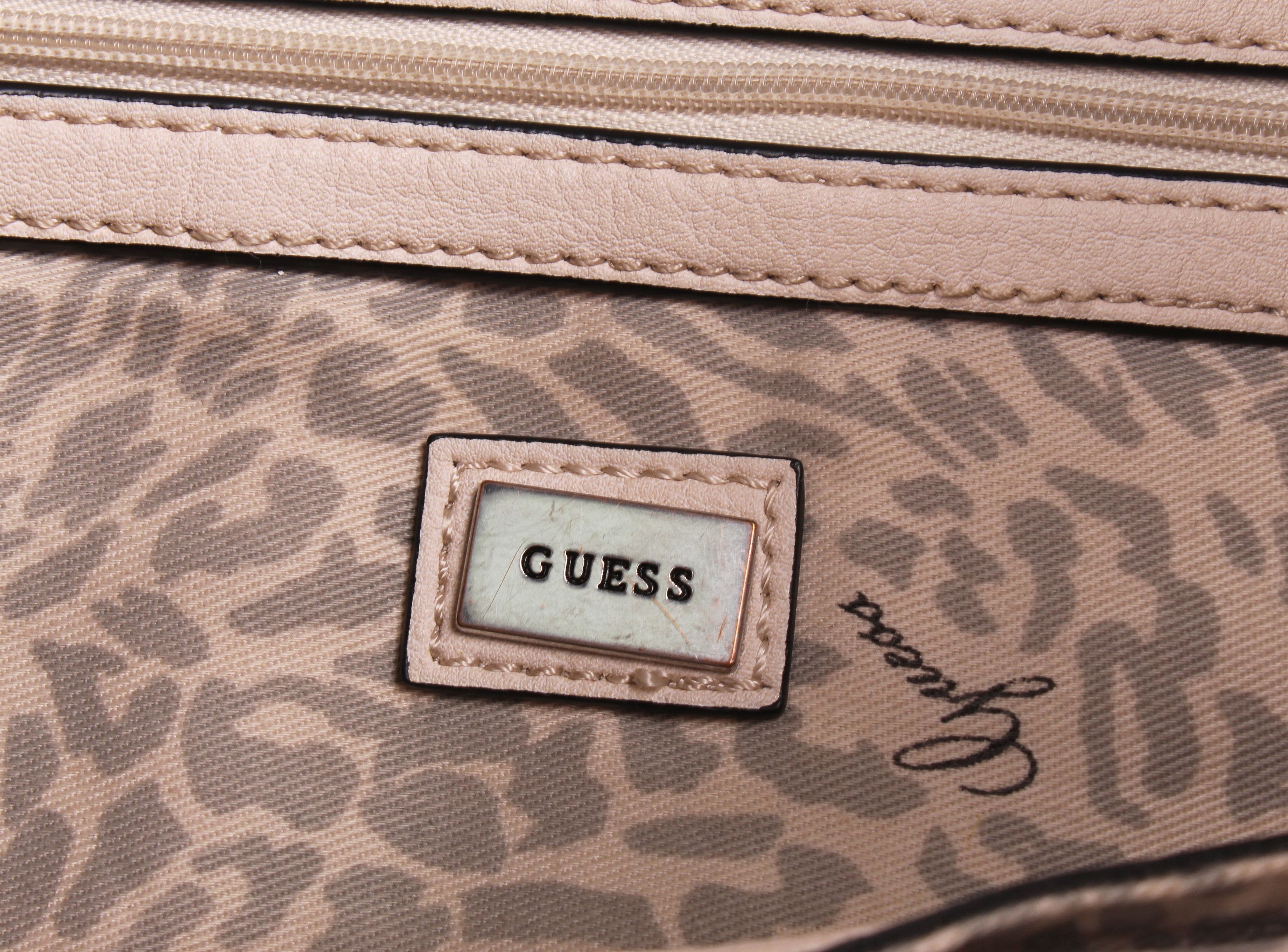 Guess × Vintage Vintage Guess Y2K Glam Beige Shoulder Bag Size ONE SIZE - 5 Thumbnail