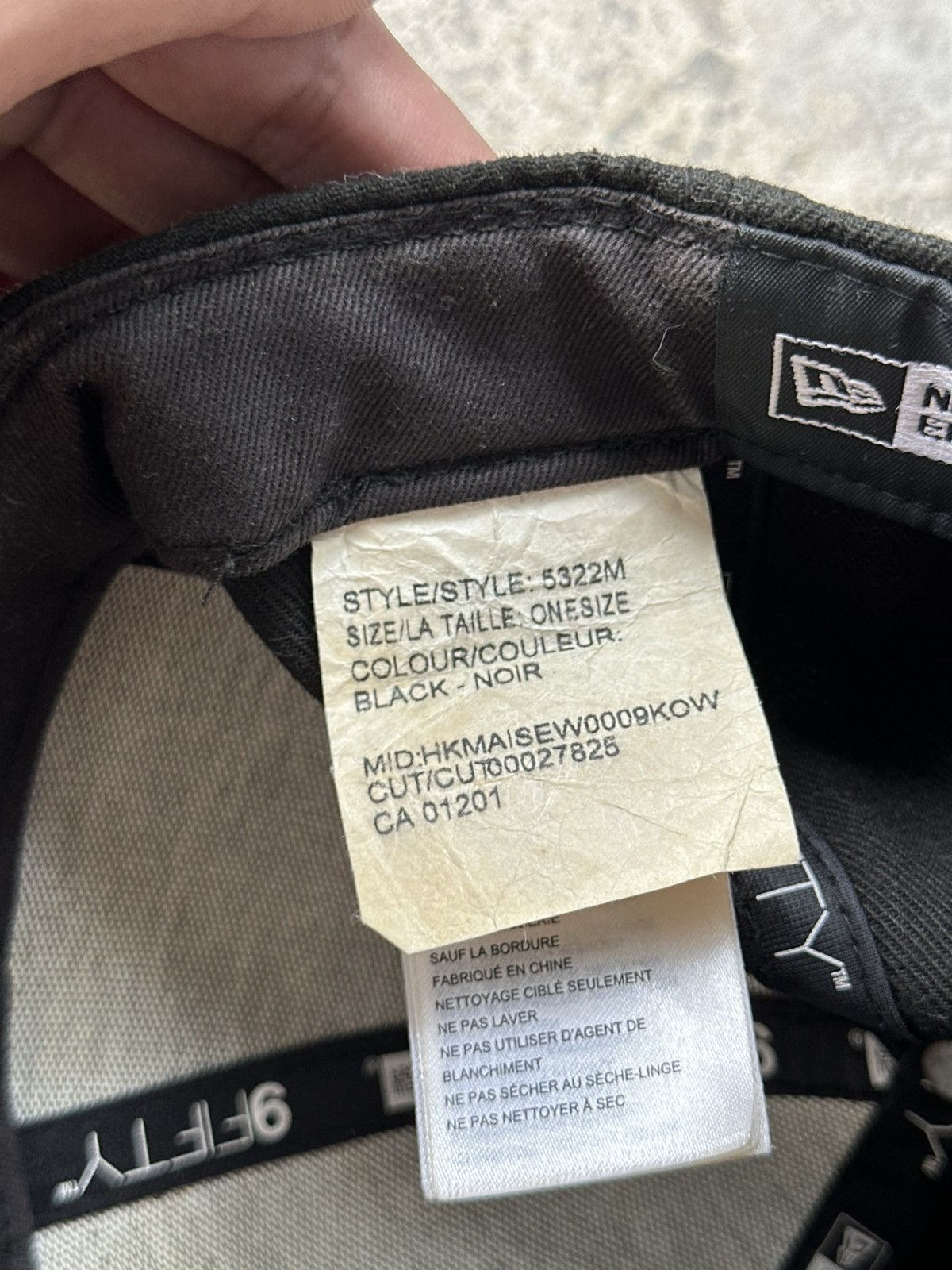 Canada Goose × New Era Canada Goose New Era Arctic Logo Classic Black Snapback Cap Size ONE SIZE - 14 Thumbnail