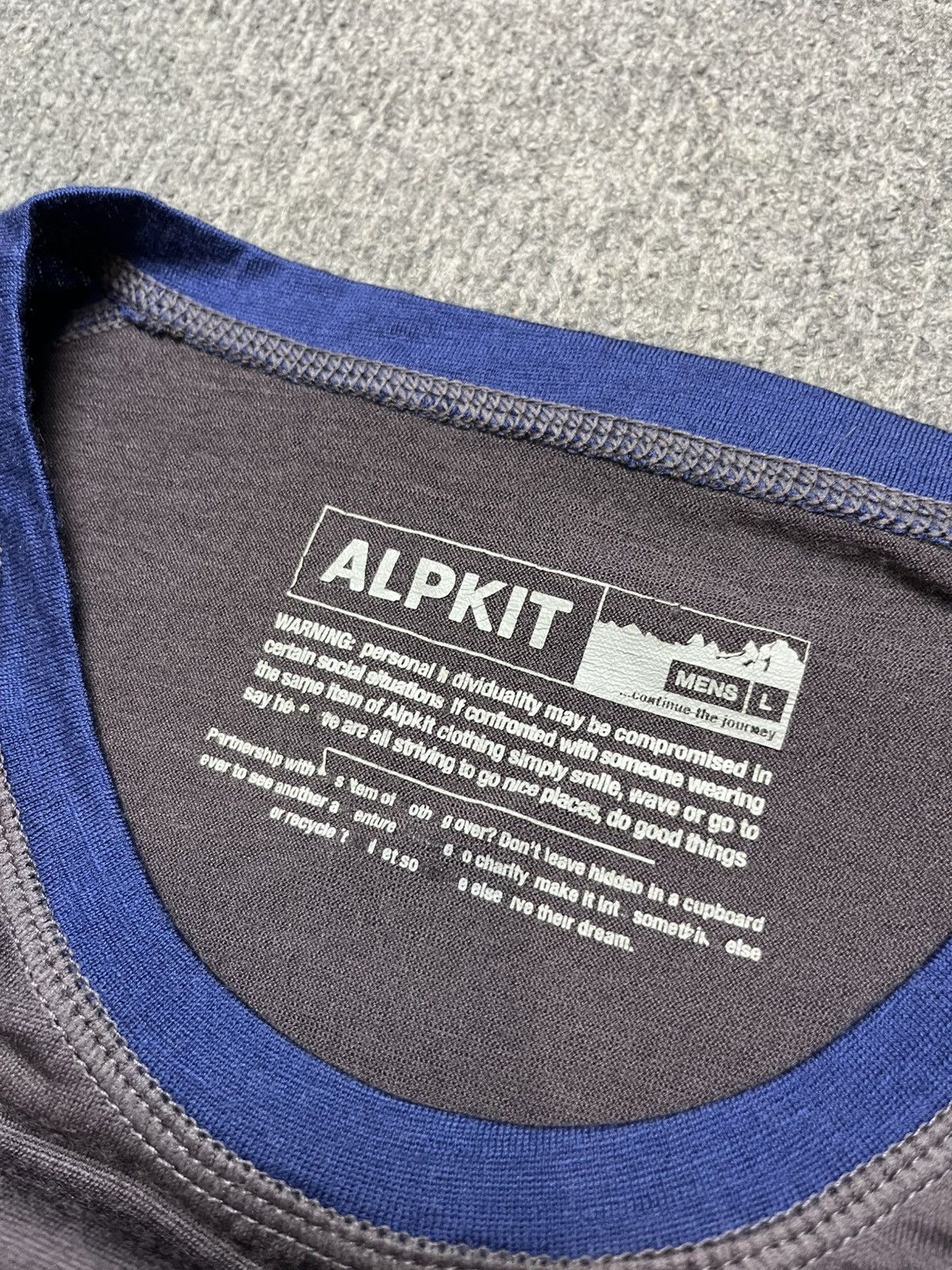 Other Alpkit merino wool long sleeve Size US L / EU 52-54 / 3 - 4 Thumbnail