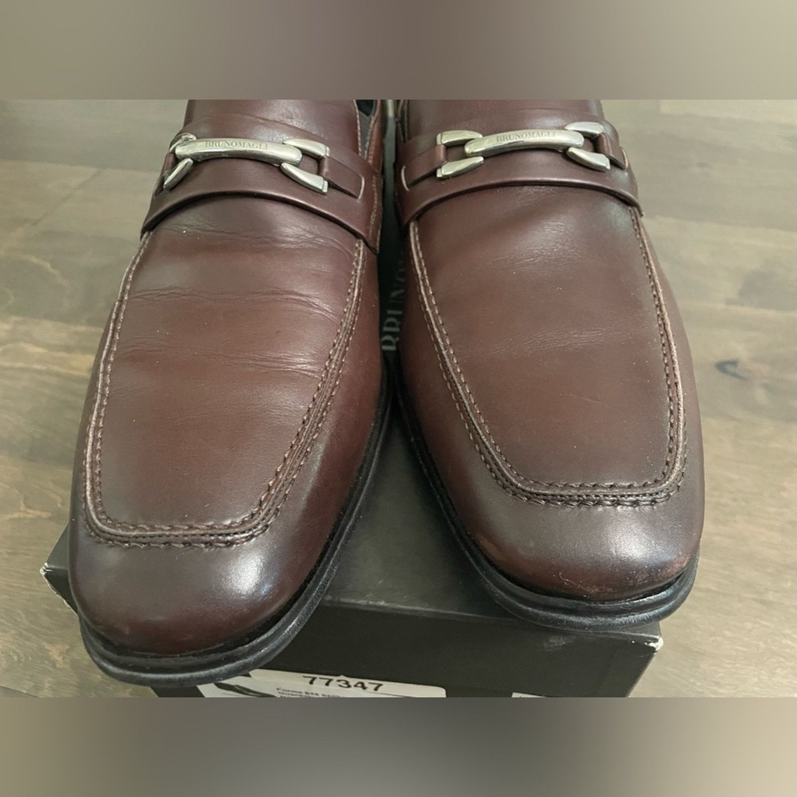 Bruno Magli Bruno Magli Renegade Leather Loafer Mens Size 13 in Brown Size US 13 / EU 46 - 3 Thumbnail