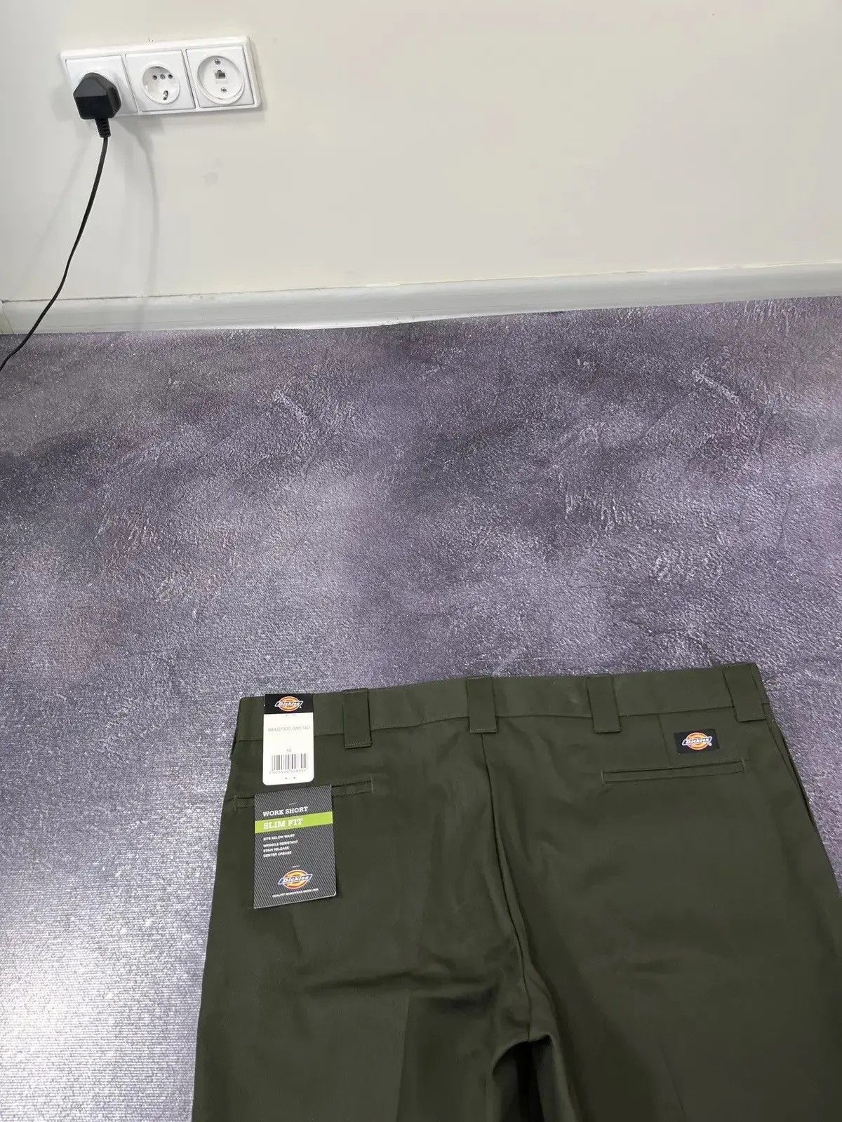 Dickies × Vintage Vintage Dickies NEW Hype Olive Skate Baggy Shorts Size US 40 / EU 56 - 3 Thumbnail