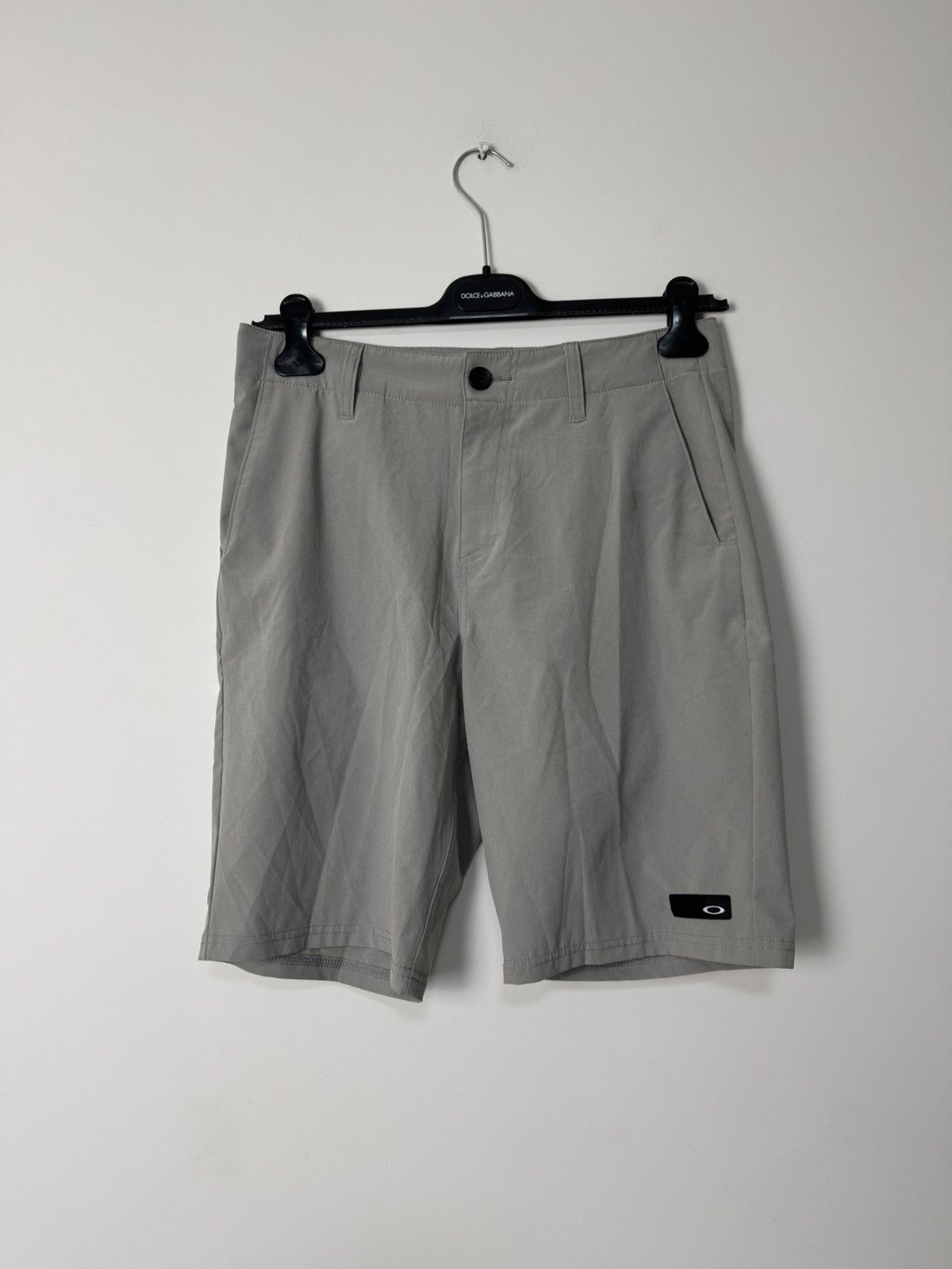 Oakley Oakley Beige Black Tech Shorts with logo Outdoor Streetwear Size US 31 - 1 Thumbnail