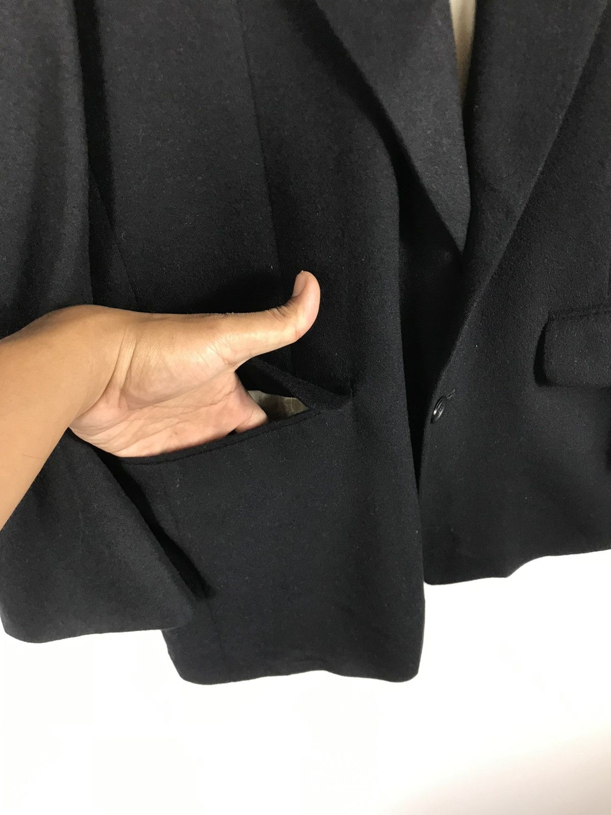 Designer × Vintage ⚡️Vintage Fioravanti Soft Cashmere Single Breast Coat Blazer Size 46R - 6 Thumbnail