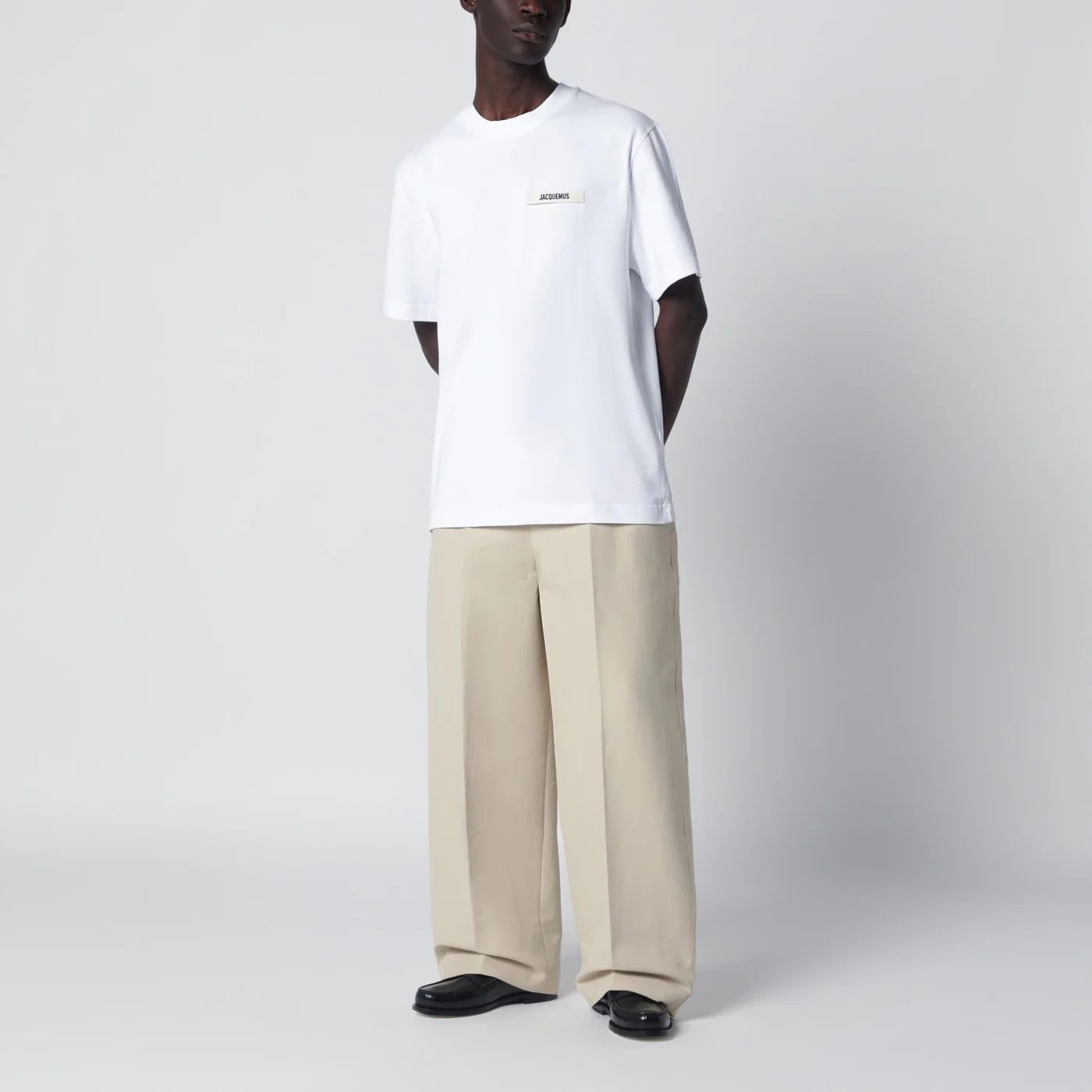 Jacquemus o1d2blof0526 Cotton Canvas Pants in Beige Size US 32 / EU 48 - 2 Thumbnail