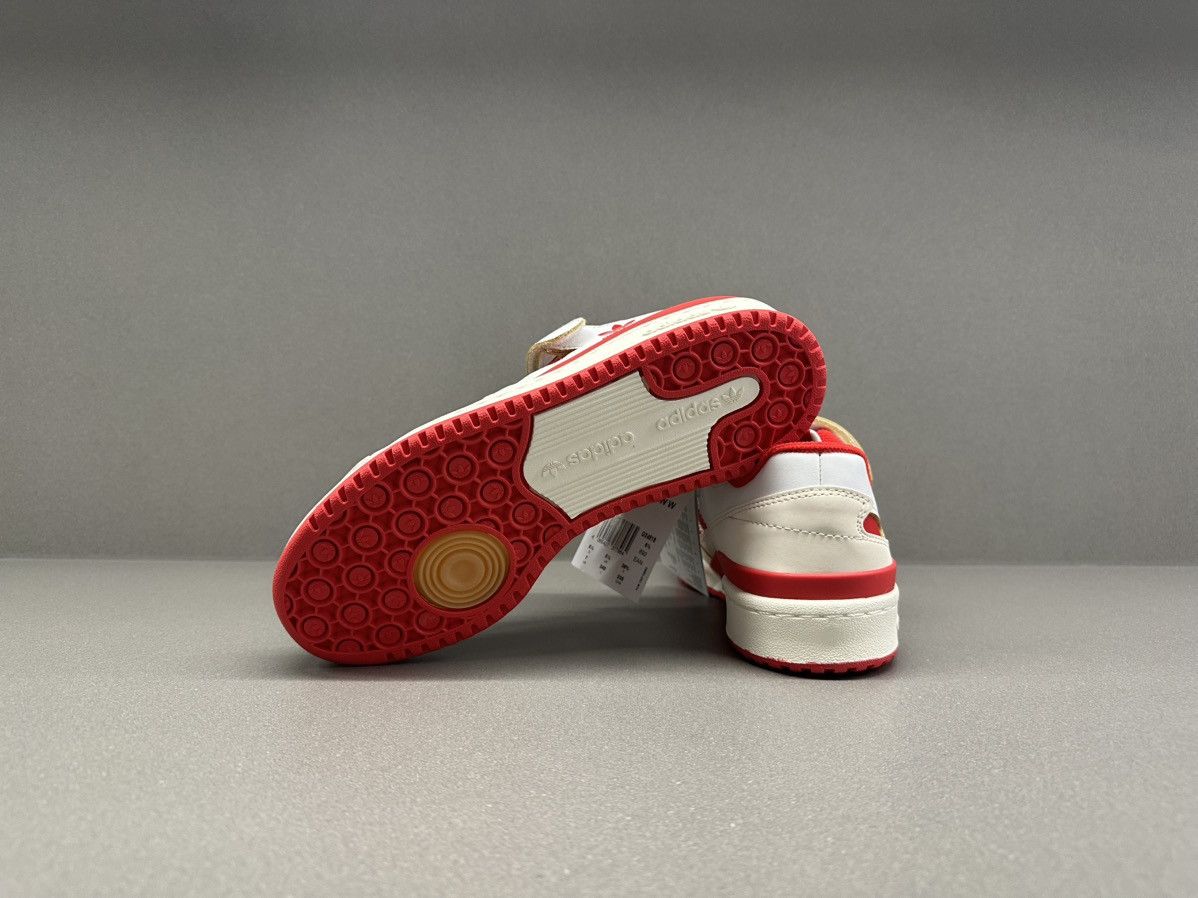 Adidas Adidas Forum 84 Low Off White Vivid Red Footwear White Size US 6.5 / IT 36.5 - 8 Thumbnail