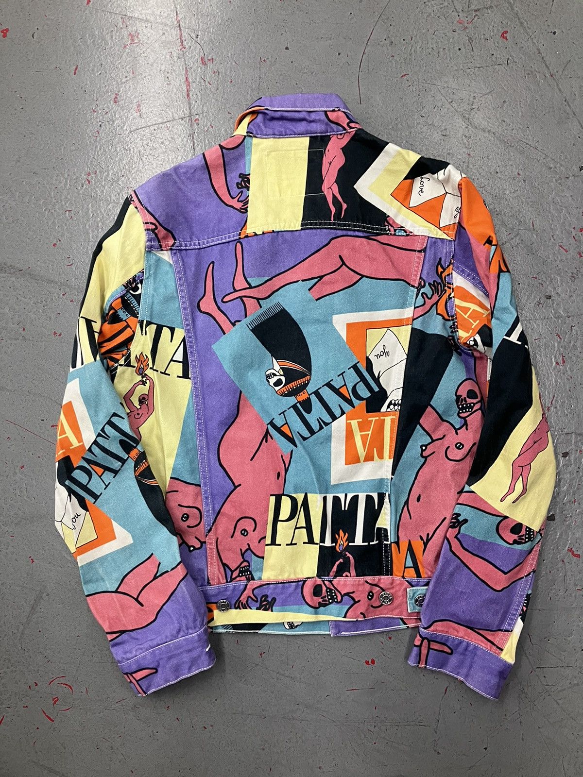 Patta Patta Magazine Denim Jacket & Pants Set Size Medium Size US M / EU 48-50 / 2 - 4 Thumbnail