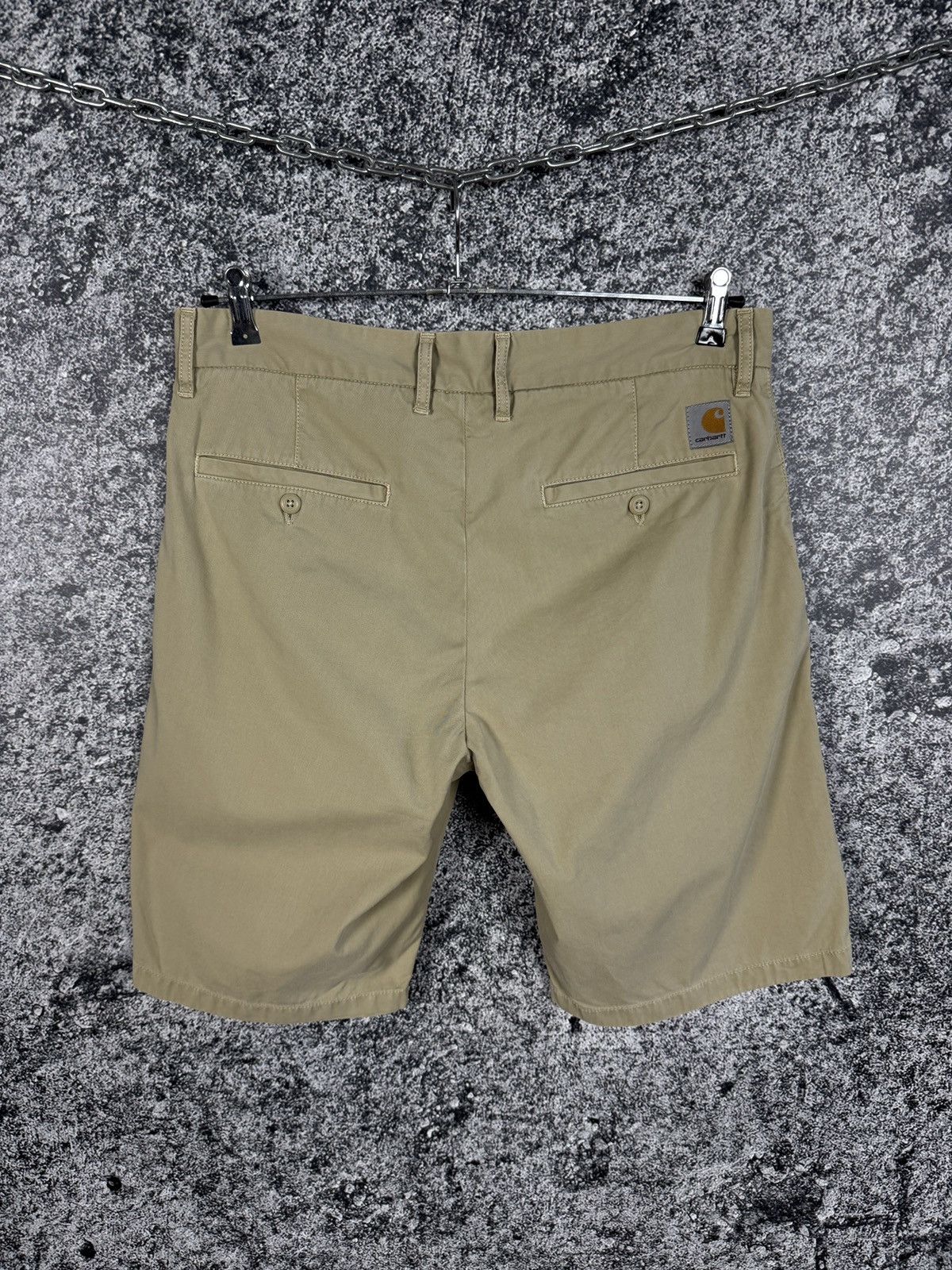 Carhartt Carhartt Johnson Cotton Chino Shorts Casual Workwear Size 34 Size US 34 / EU 50 - 8 Thumbnail