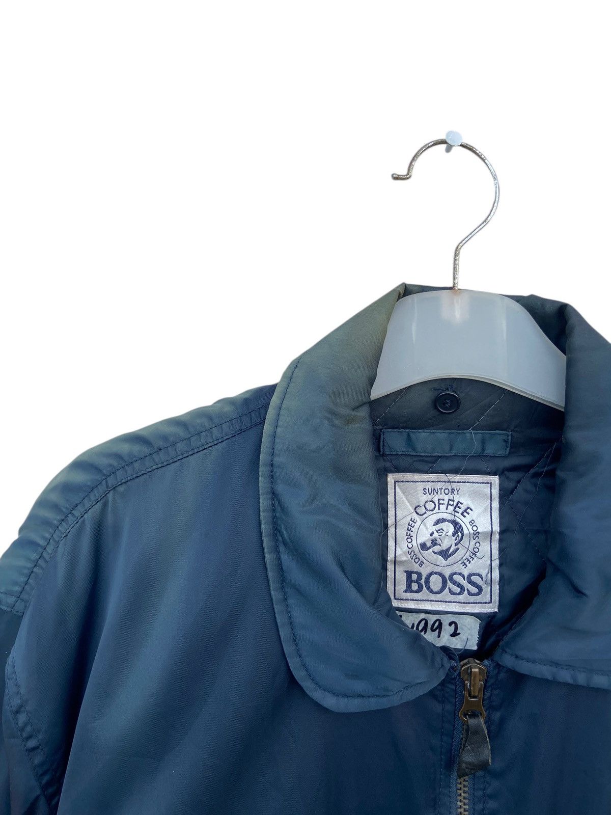 Japanese Brand VINTAGE SUNTORY BOSS SUN FADED BOMBER JACKET Size US L / EU 52-54 / 3 - 5 Thumbnail