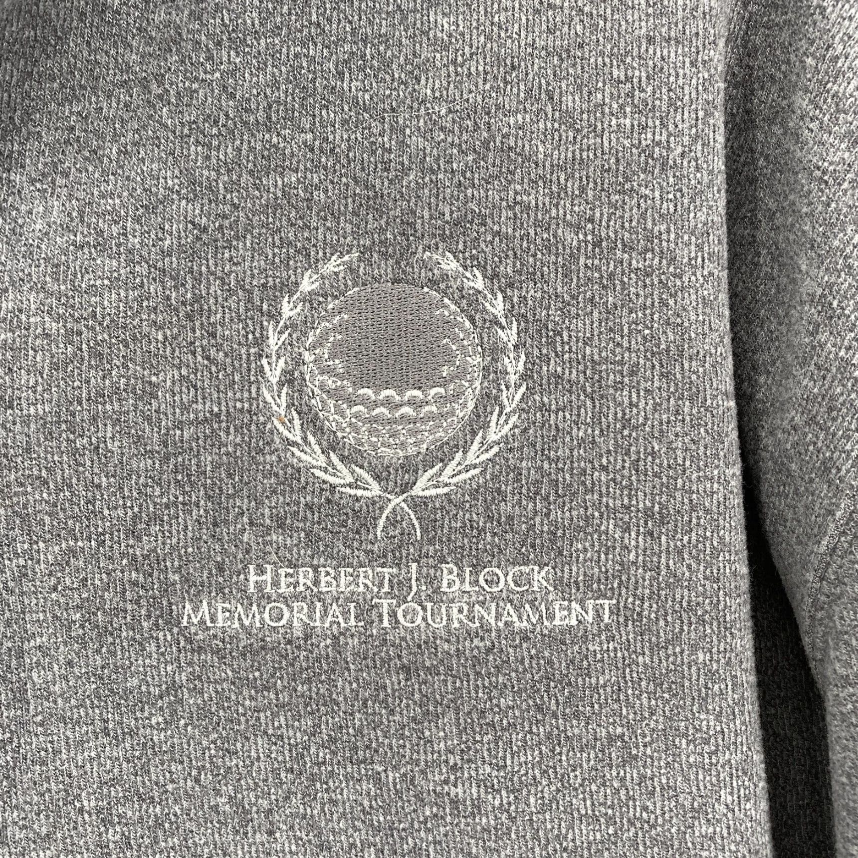 Peter Millar VINTAGE Peter Millar Sweater Mens 2XL Gray Quarter Zip Golf Pullover Performance Tourney Size US XXL / EU 58 / 5 - 5 Thumbnail
