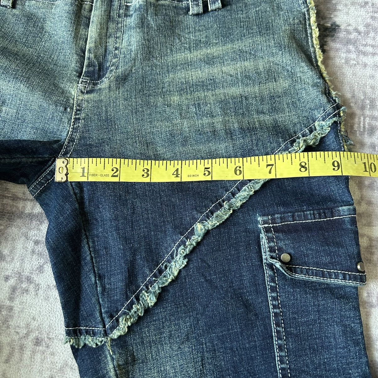 14th Addiction Y2K Flared Cargo Pants Size US 28 / EU 44 - 15 Thumbnail