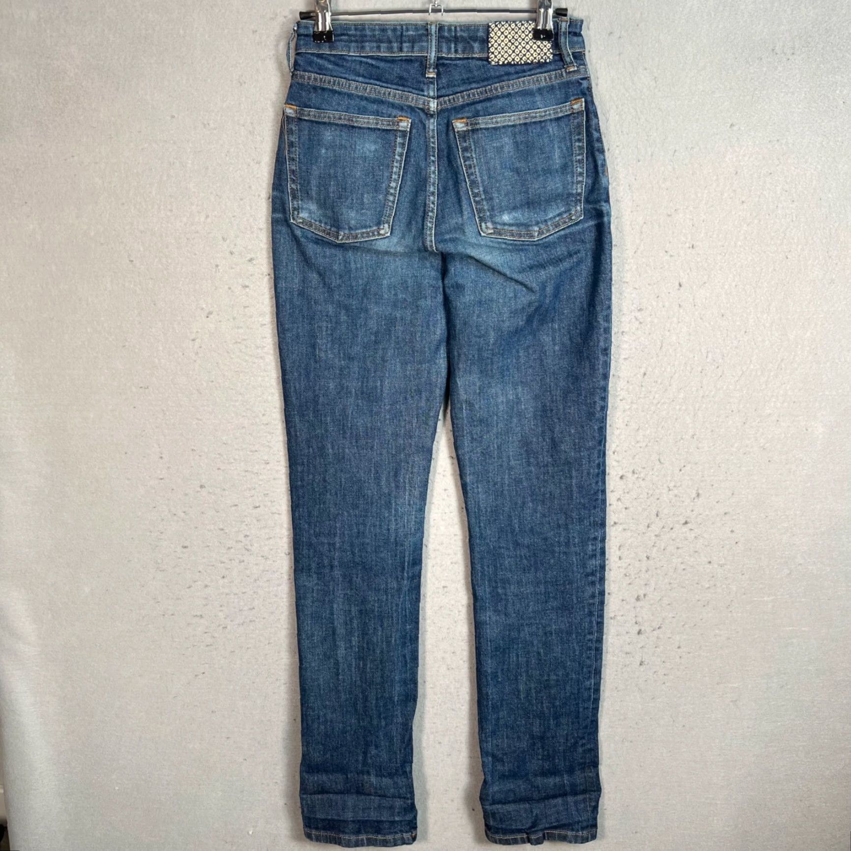 Everlane VINTAGE Everlane High-Rise Straight Jeans Womens Size 24 Blue Denim Adult Women 24 Jeans Straight 32 Inseam Size 42" / US 20 - 2 Thumbnail