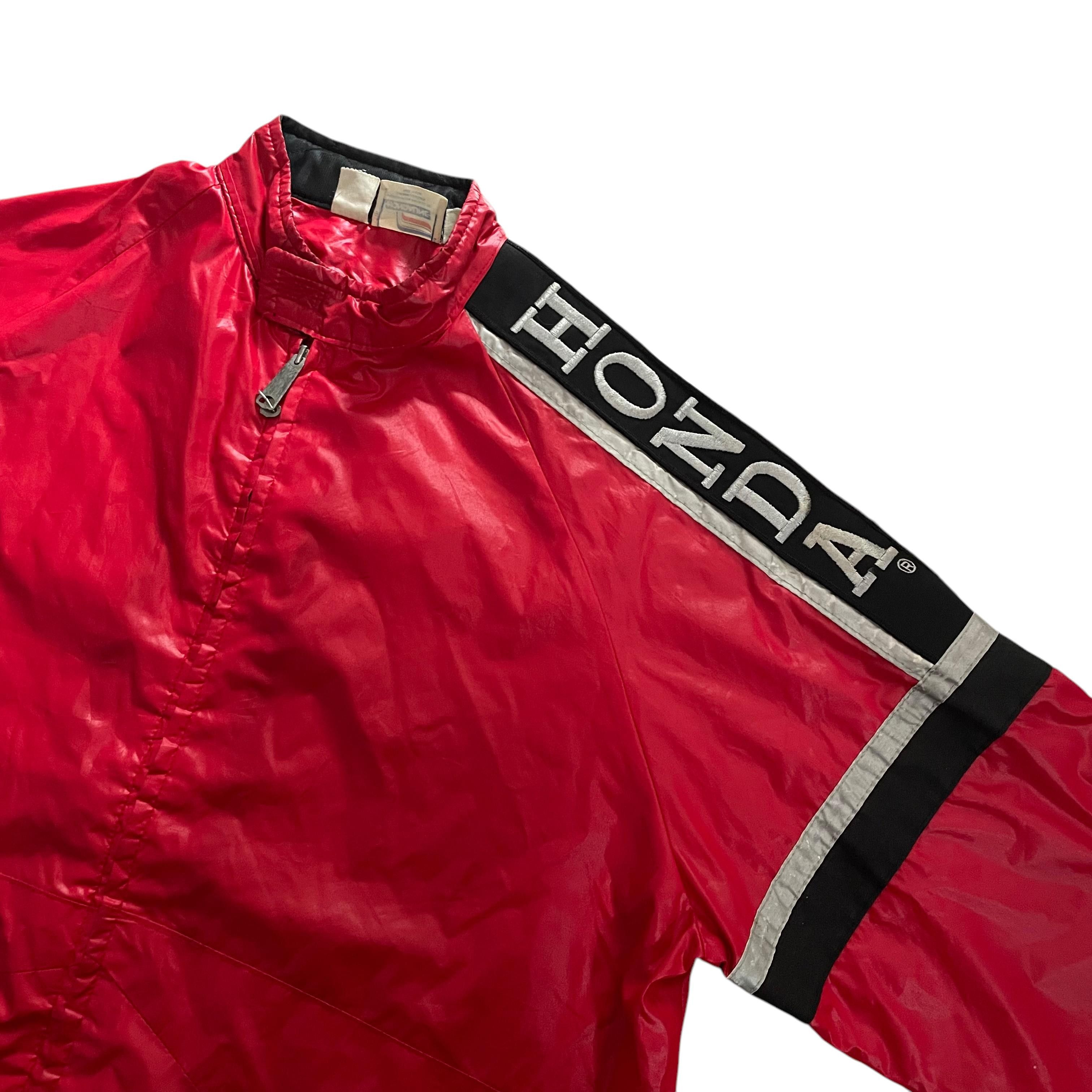 Gear for Sports × Honda × Sports Specialties Vintage 80s Honda Motorcycle Jacket Racing Team Hondaline Size US XL / EU 56 / 4 - 3 Thumbnail