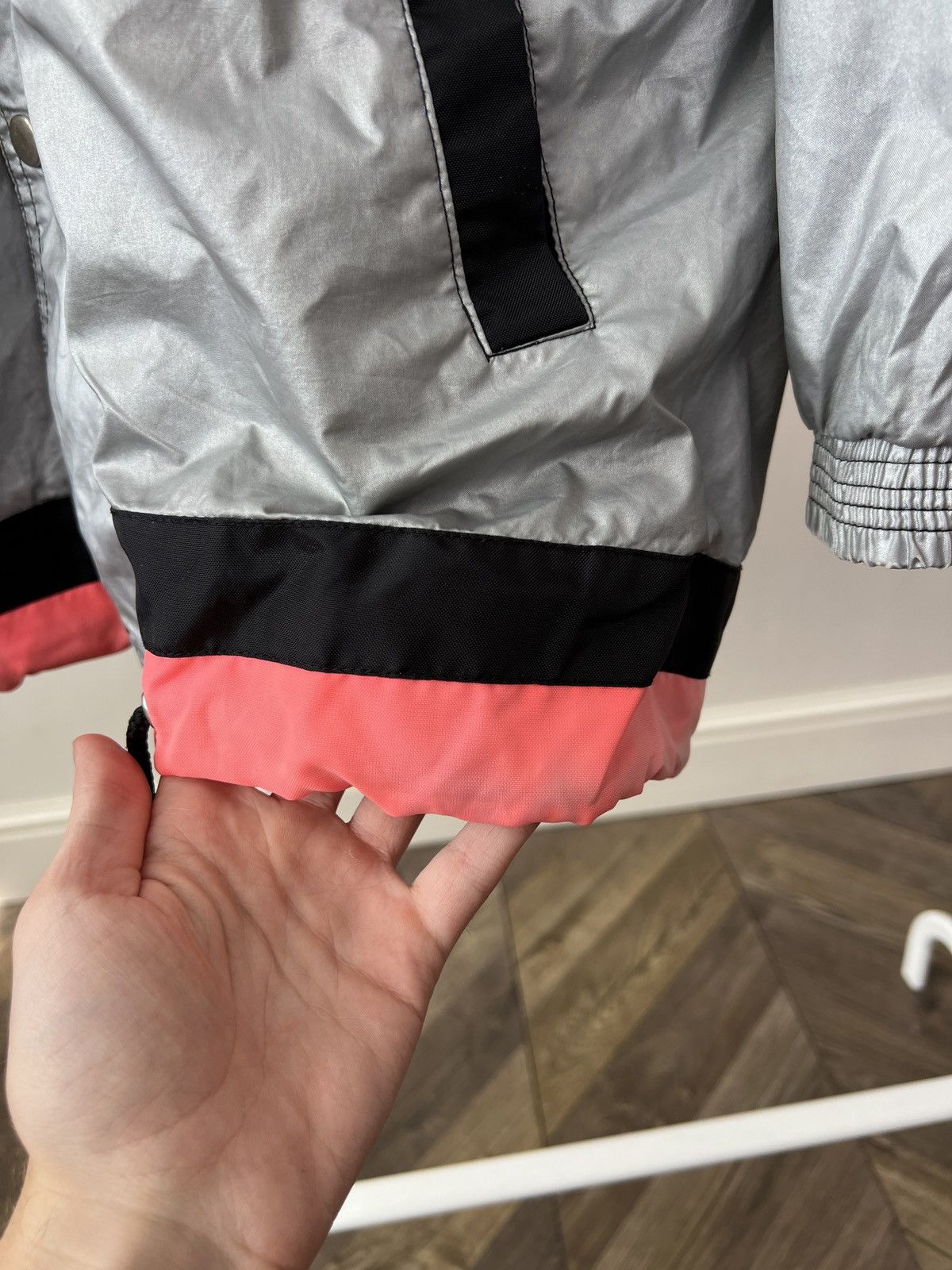 Mercedes-Benz Vintage Mercedes Benz Racing Windbreaker Silver Jacket Size US L / EU 52-54 / 3 - 8 Thumbnail