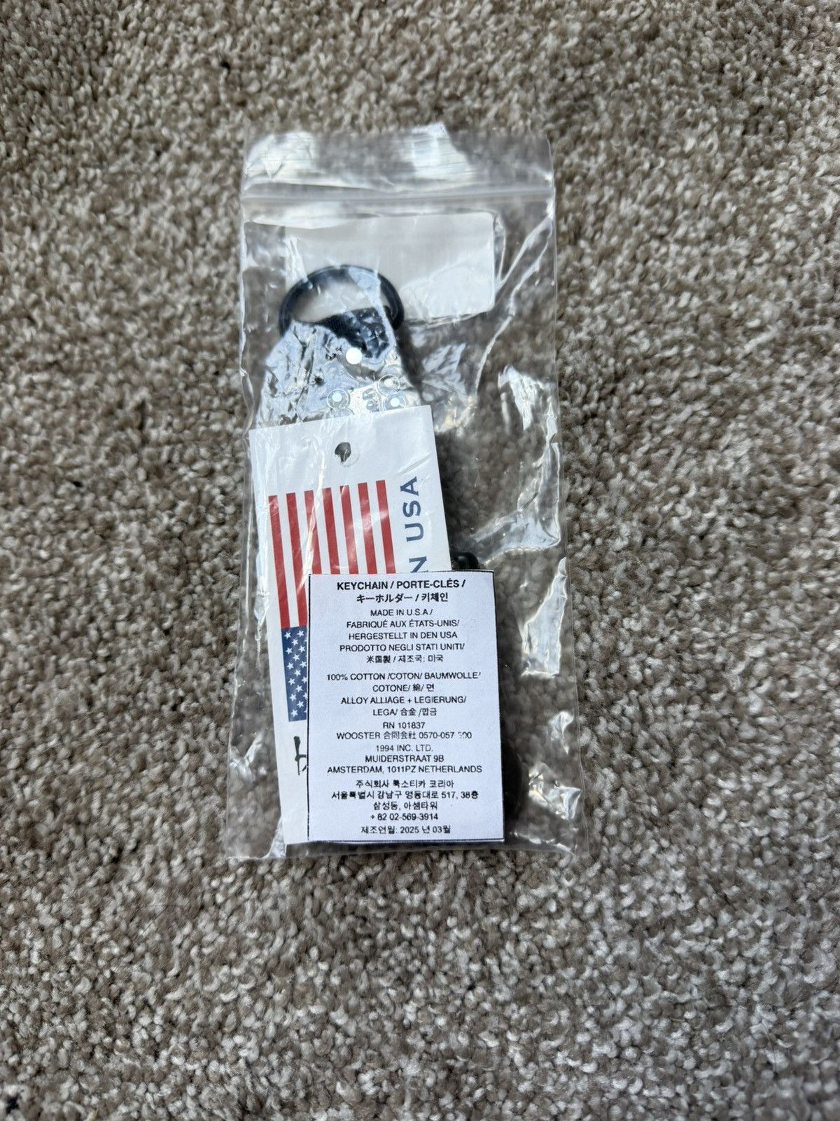 B.B. Simon × Supreme Supreme®/b.b. Simon Denim Keychain Black Size ONE SIZE - 2 Thumbnail