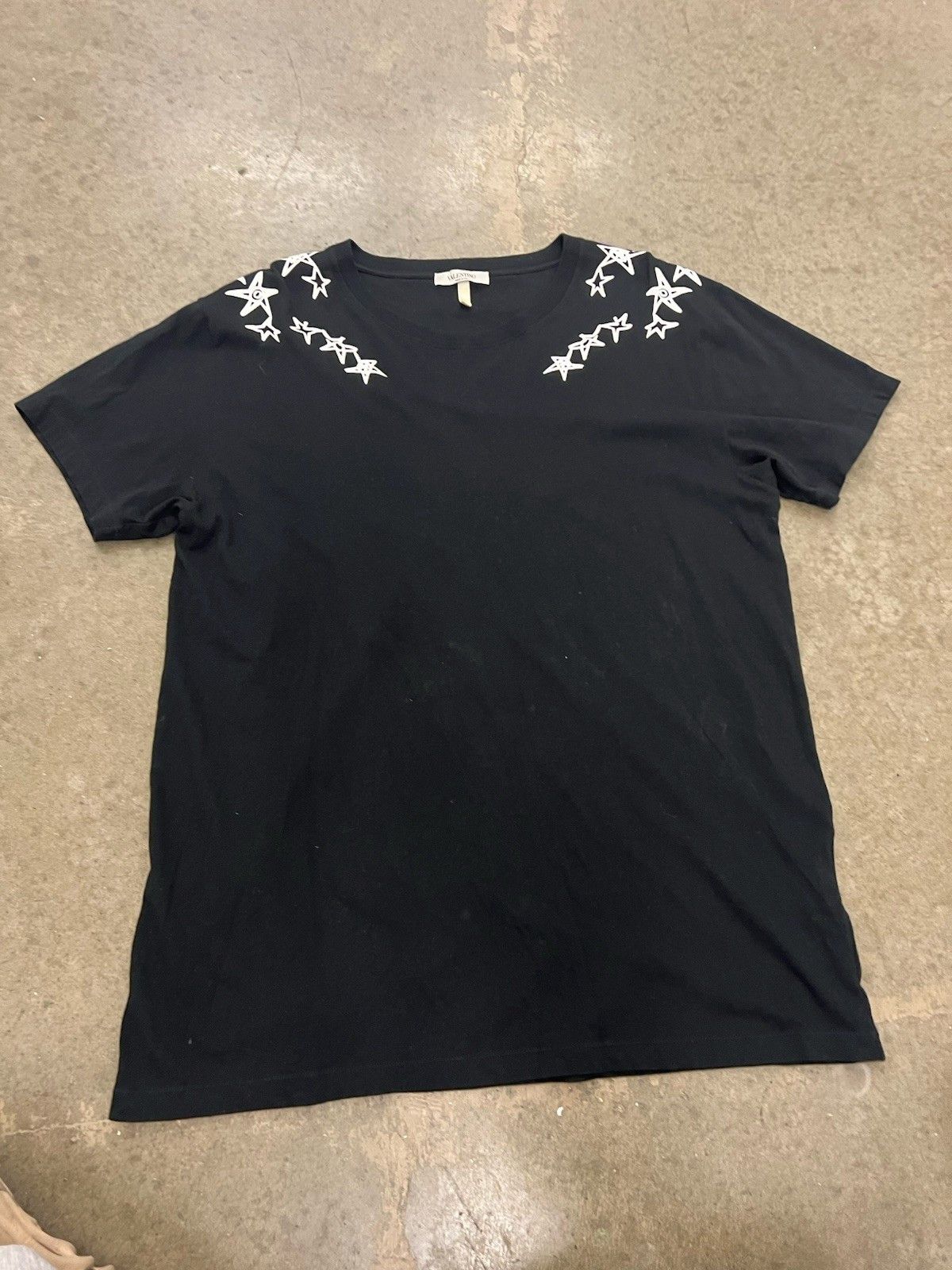 Valentino Valentino Men's Black Star Design Casual Shirt Size Large Size US L / EU 52-54 / 3 - 1 Thumbnail