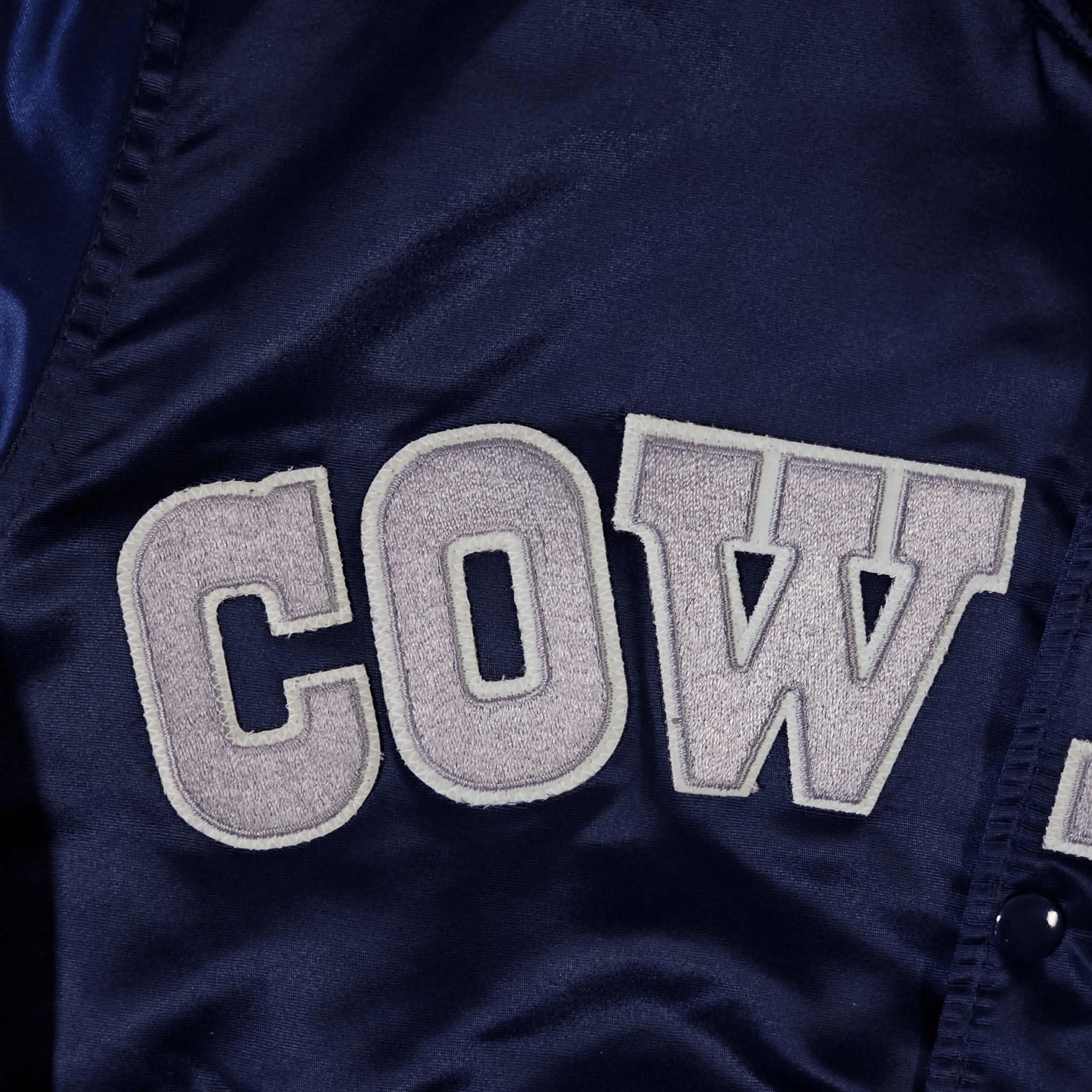 NFL Dallas Cowboys Vintage 80s Starter Satin Bomber Jacket Size US M / EU 48-50 / 2 - 4 Thumbnail