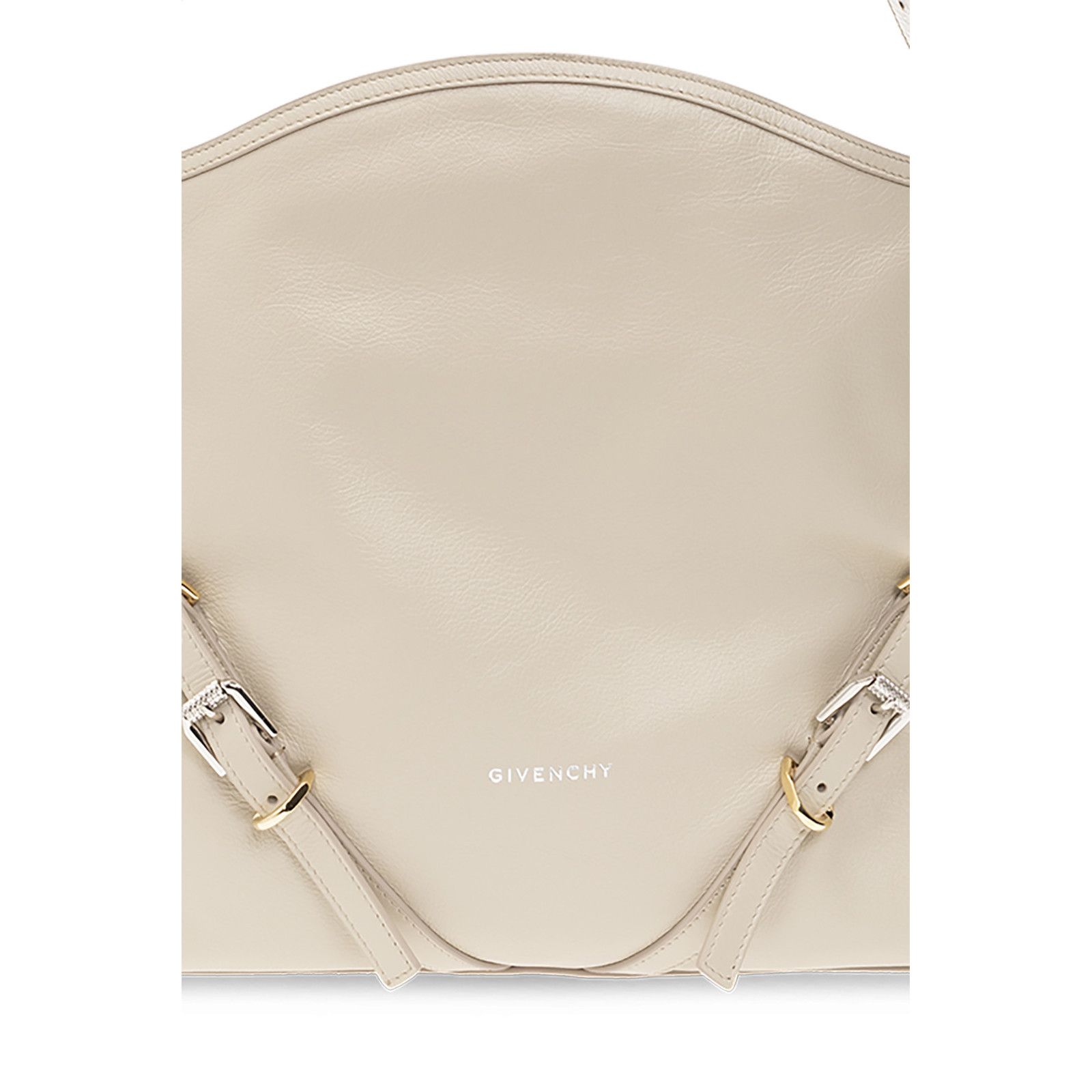 Givenchy GIVENCHY Medium Voyou Cream Beige Grained Leather Shoulder B Size ONE SIZE - 5 Thumbnail