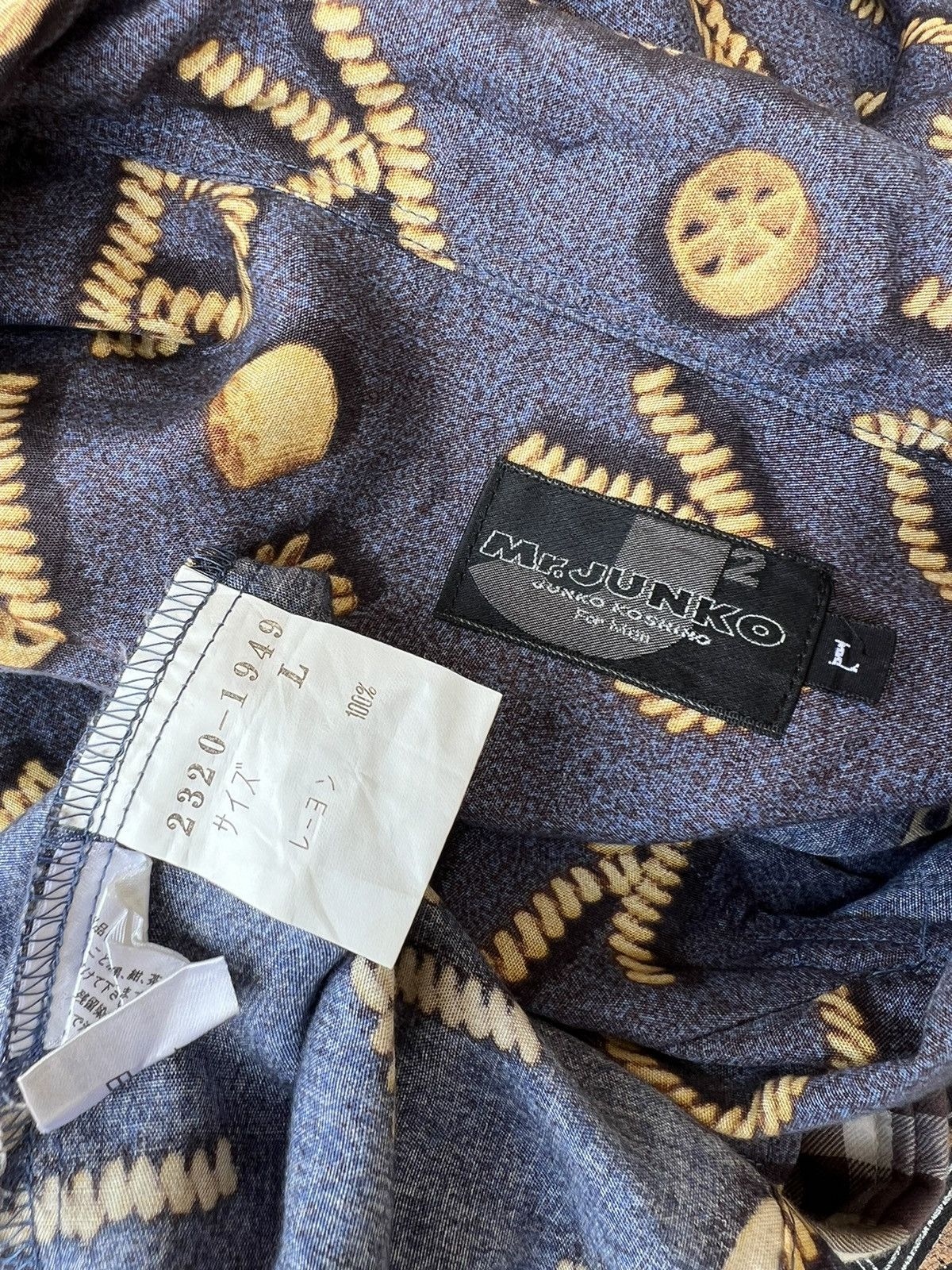 Other Vintage JUNKO KOSHINO FOR MEN Oversized Hawaiian Shirt Size US L / EU 52-54 / 3 - 19 Thumbnail