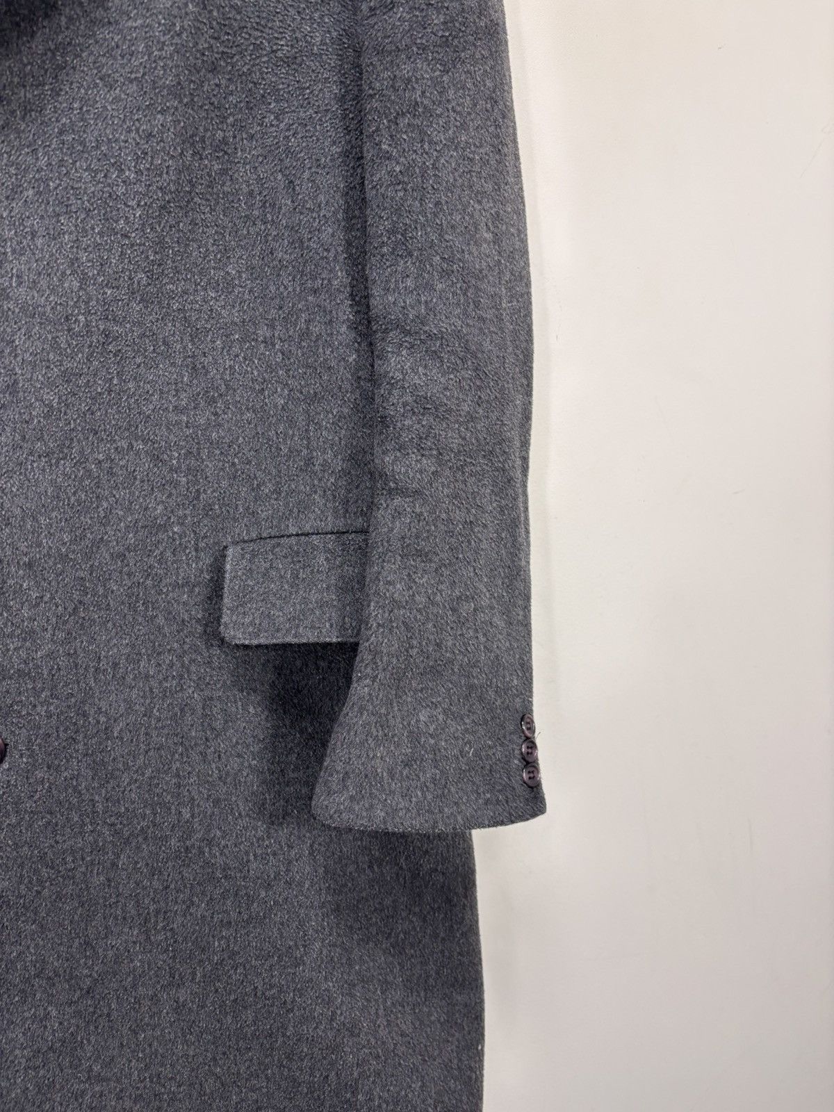 Other Hammersley Vintage Men’s Tailored Grey Wool Cashmere Coat Size US M / EU 48-50 / 2 - 6 Thumbnail