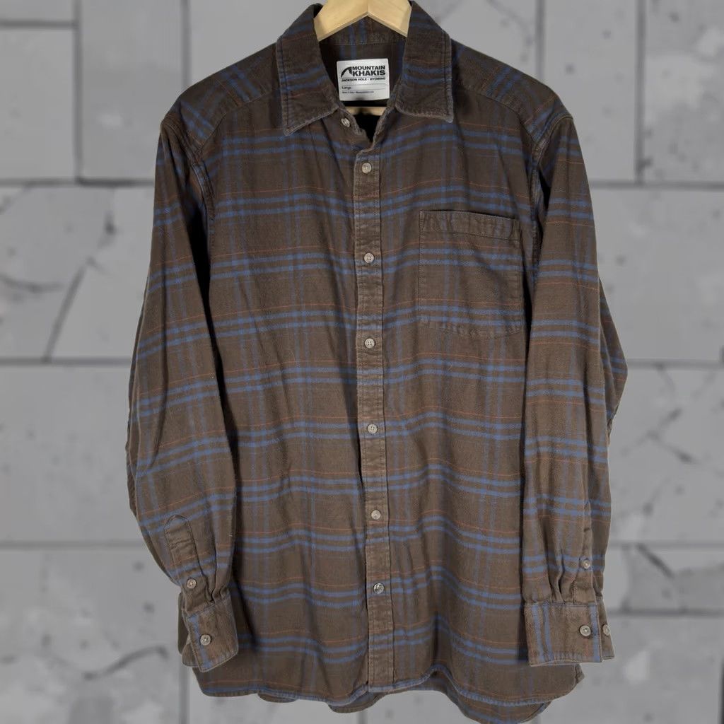 Mountain Khakis Mountain Khakis Brown Long Sleeve Button-Down Shirt Mens Size L Size US L / EU 52-54 / 3 - 1 Thumbnail