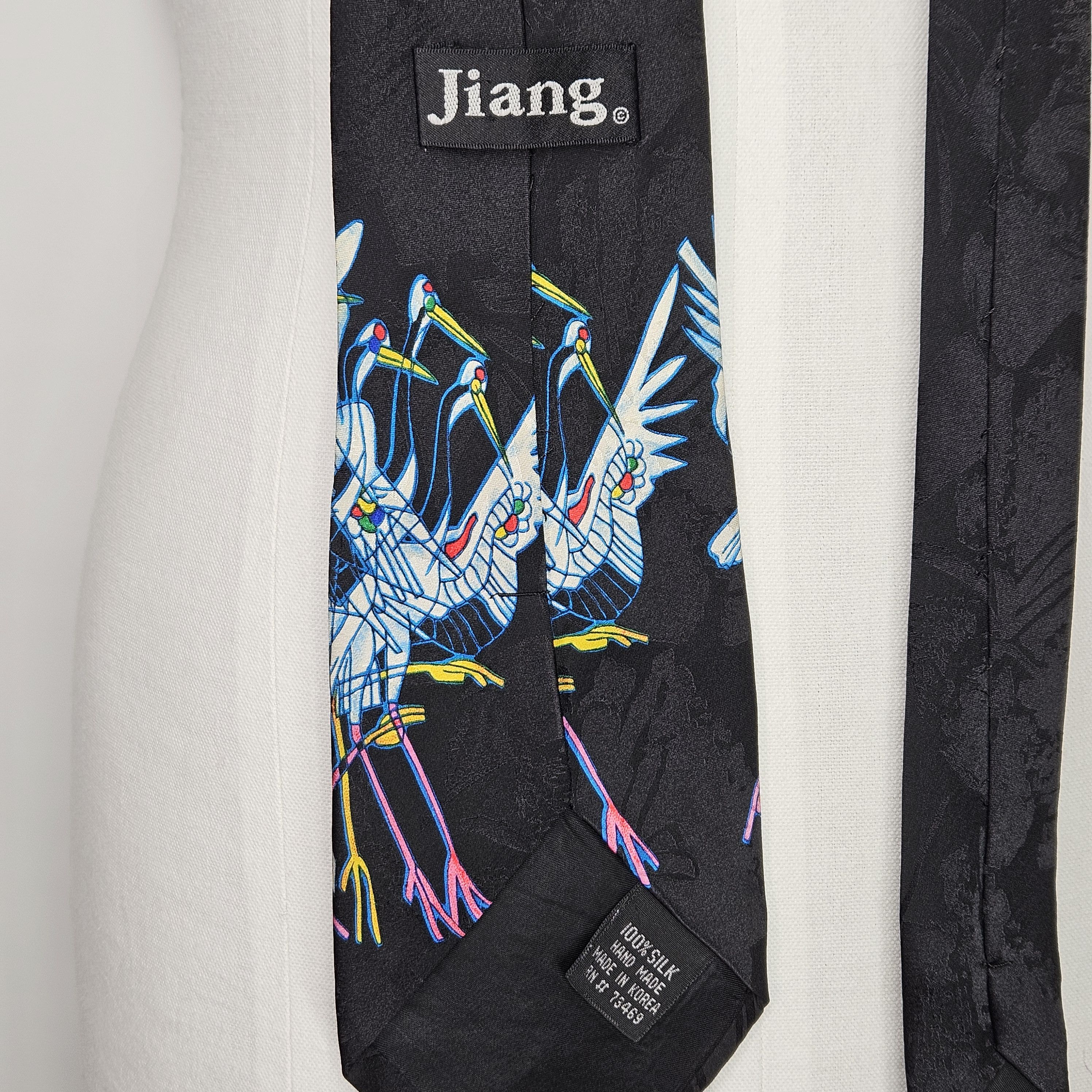 Other Jiang 60x3.75" Necktie Tiefeng Silk Artist Yunnan School Size ONE SIZE - 10 Thumbnail