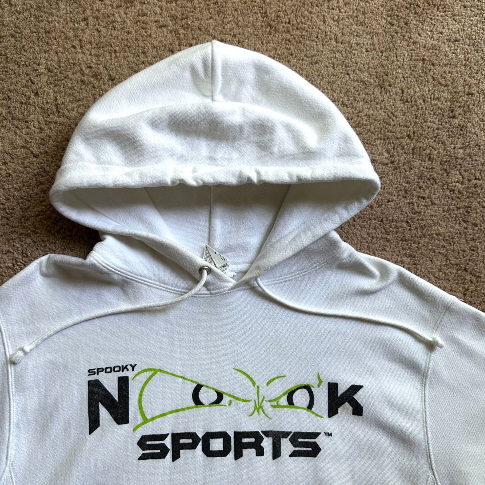 Champion Champion Sweatshirt Mens Medium Reverse Weave White Pockets Spooky Sports 90s Size US M / EU 48-50 / 2 - 4 Thumbnail