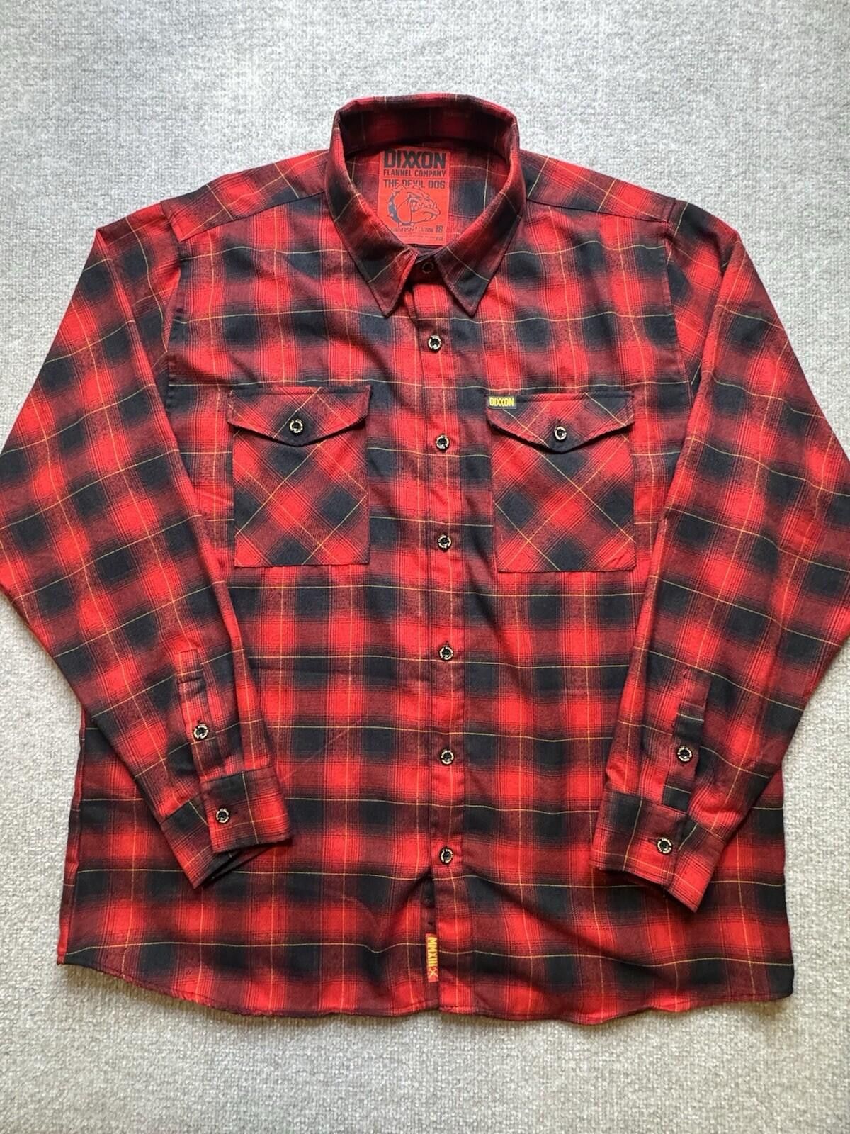 Dixxon Dixxon Flannel Co Men's 2X Devil Dog Pre-pleat Ltd. Edition Size US XXL / EU 58 / 5 - 2 Thumbnail