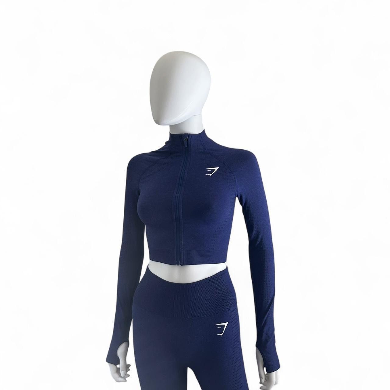 Gymshark gymshark navy blue activewear set Size XS / US 0-2 / IT 36-38 - 1 Thumbnail