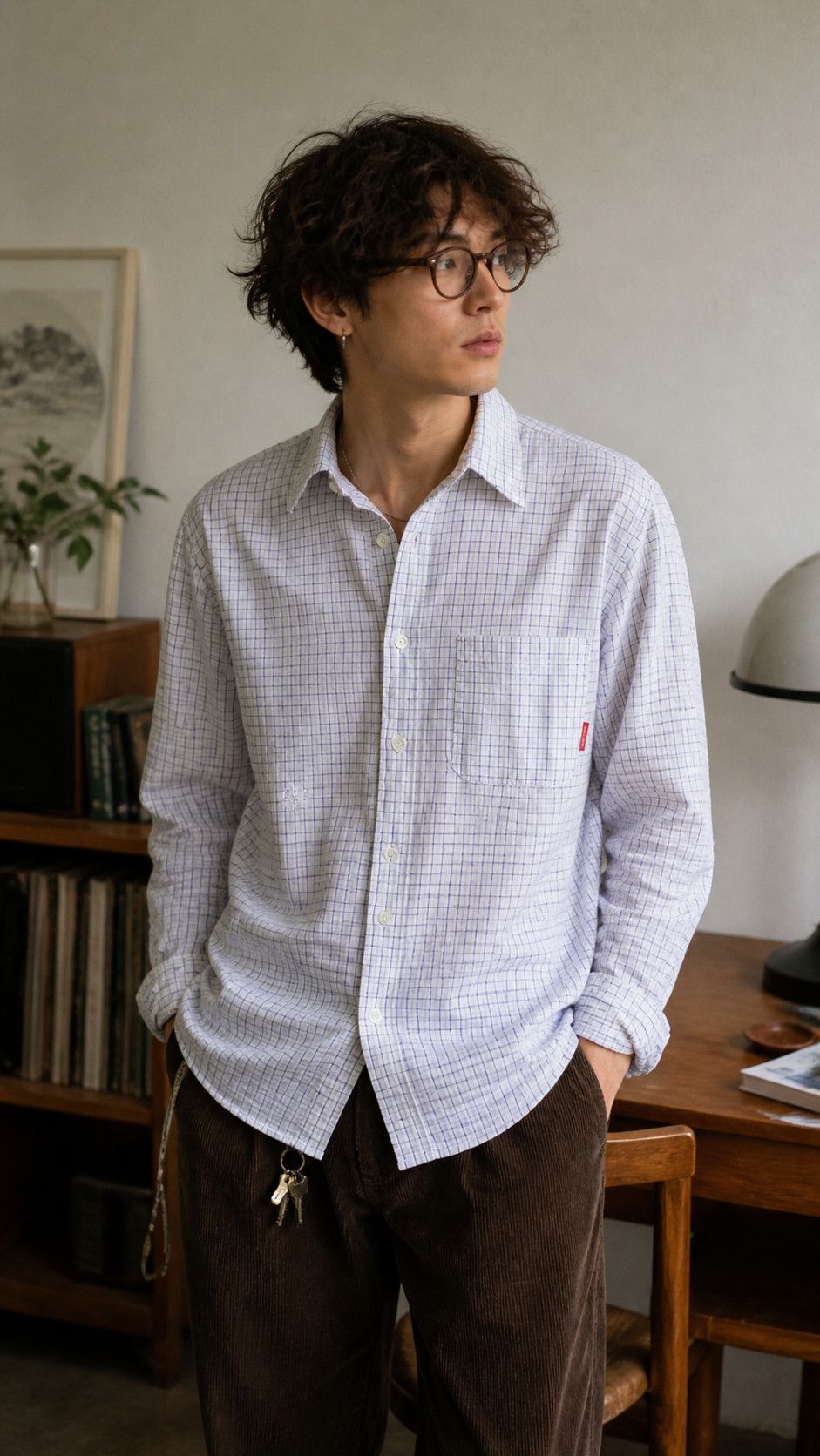 Wtaps WTAPS (Spec 201-205) Checked Button Up Shirt Size US S / EU 44-46 / 1 - 2 Thumbnail