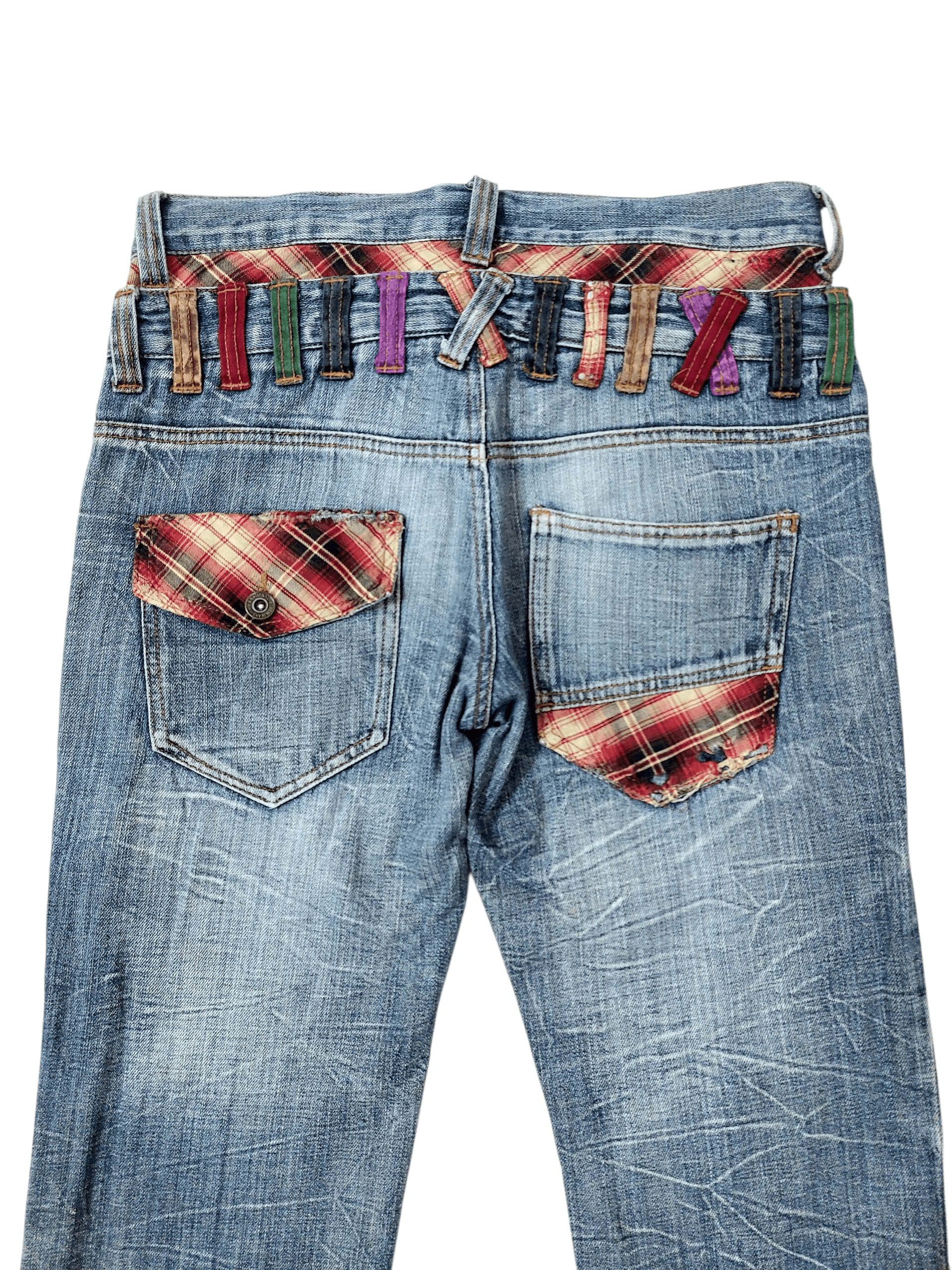 Vintage Nylaus Double Waist Seditionaries Denim Size US 30 / EU 46 - 13 Thumbnail