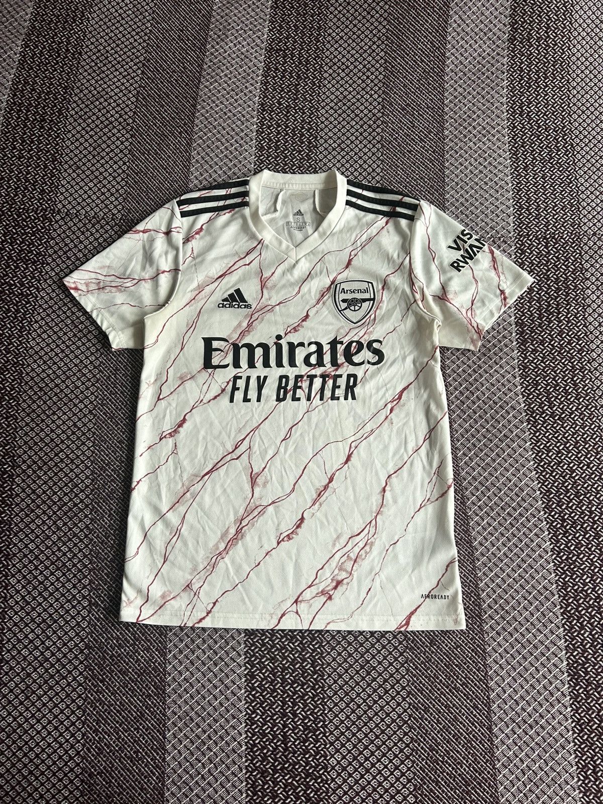 Arsenal Away Football Shirt 2020/21 Soccer Jersey Adidas S