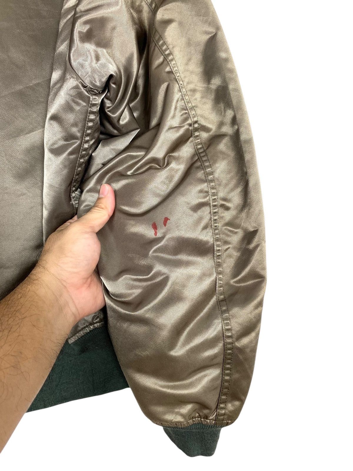 Vintage Vintage Branded Garments MA-1 Reversible Bomber Jacket Usa Size US L / EU 52-54 / 3 - 16 Thumbnail
