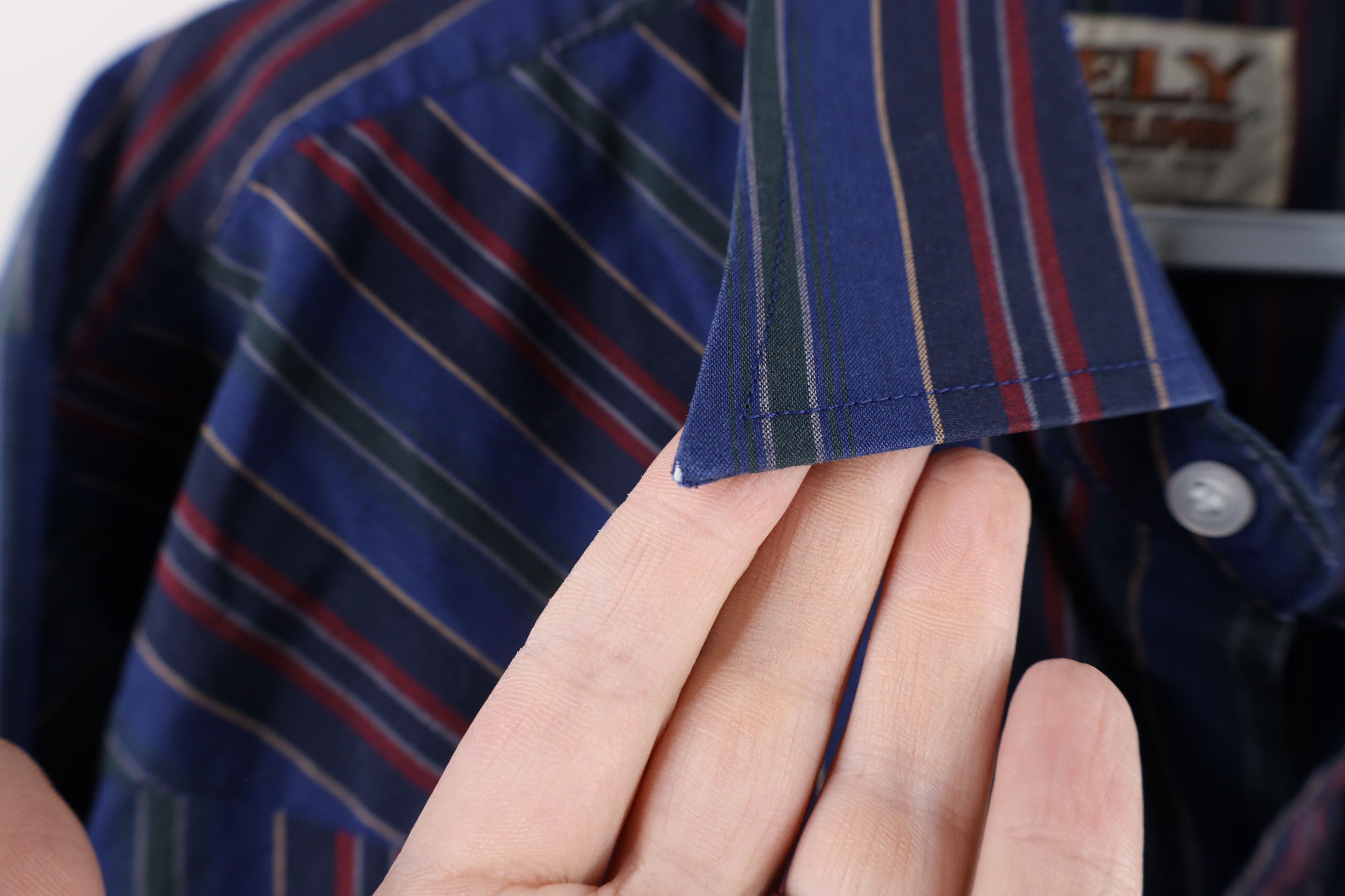 Vintage Vintage 70s Rockabilly Striped Western Snap Button Shirt Size US L / EU 52-54 / 3 - 4 Thumbnail