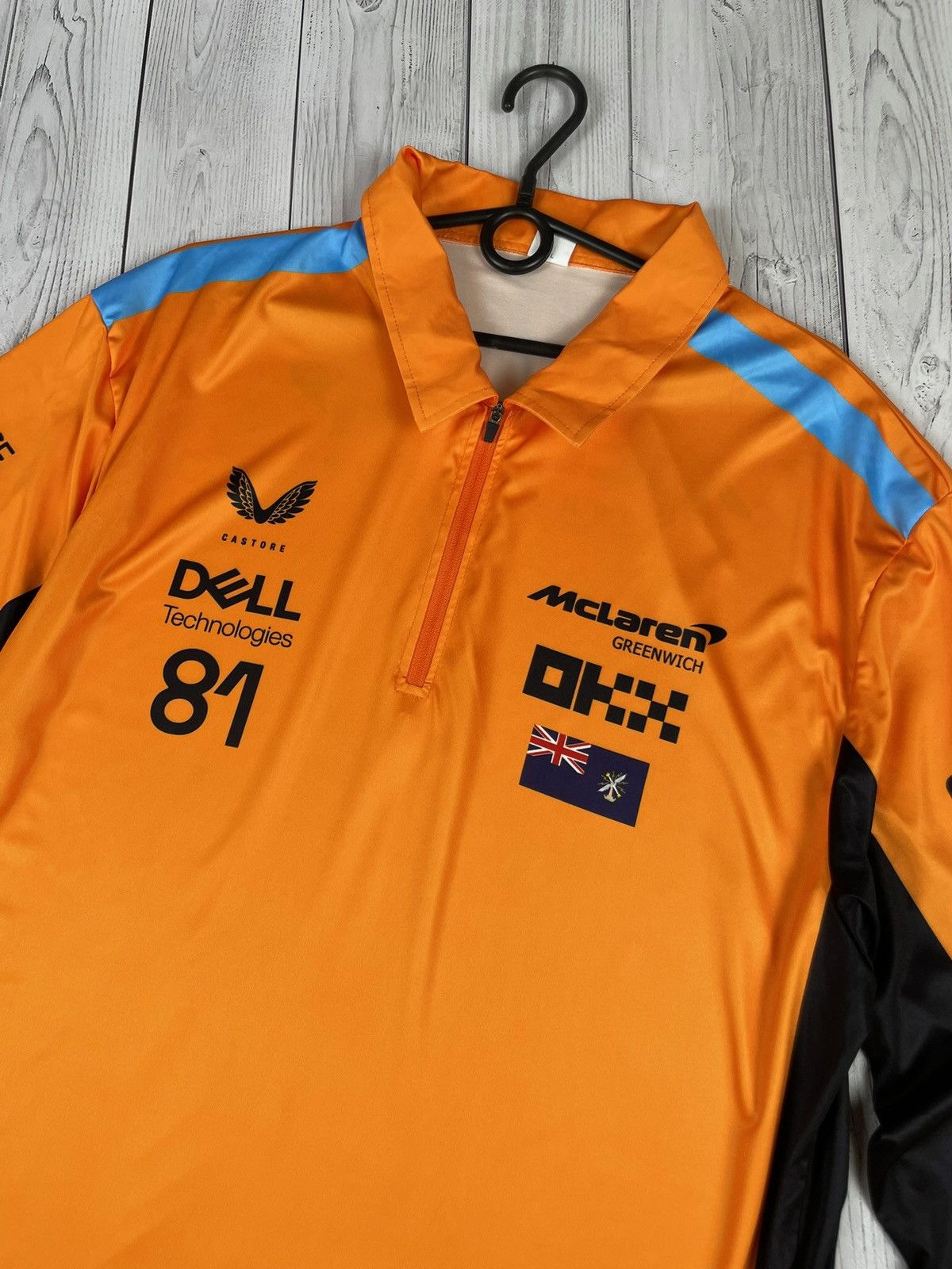 Vintage Vintage Racing McLaren castore jersey long sleeve formula 1 Size US XXL / EU 58 / 5 - 3 Thumbnail