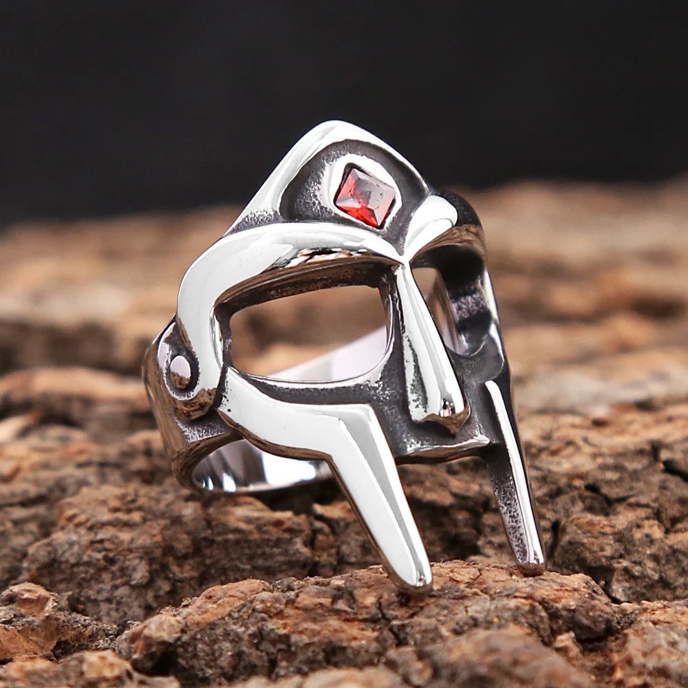Jewelry Warrior Helm of Ring Streetwear Jewelry Fashion Gift Size ONE SIZE - 3 Thumbnail