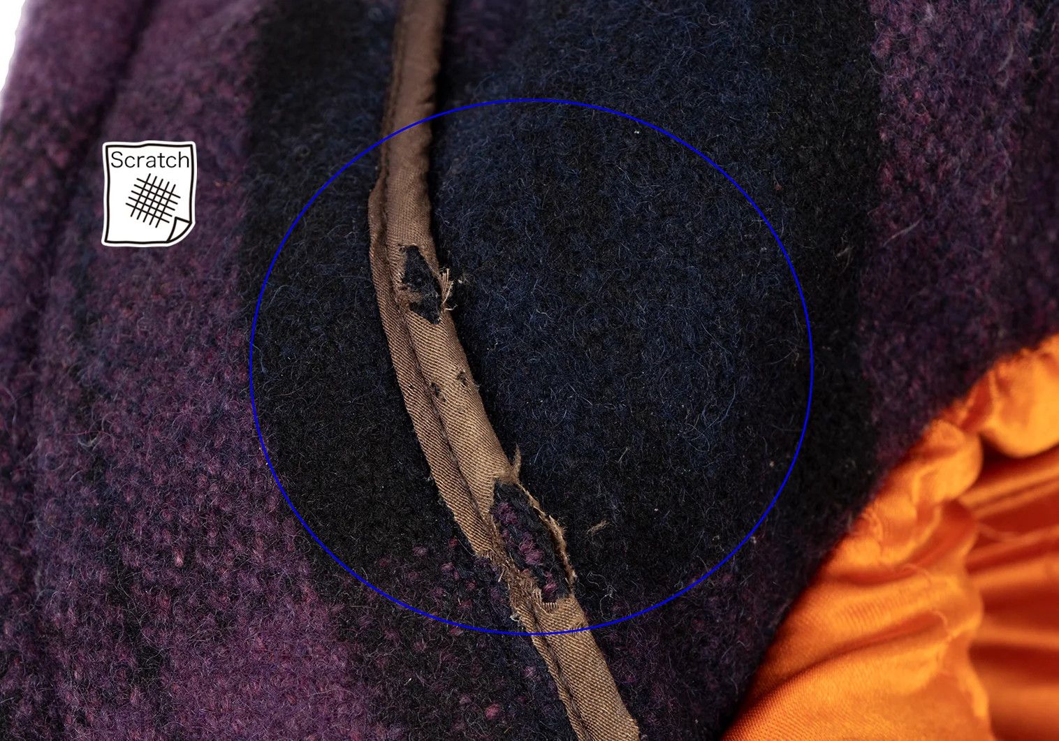 Ganryu Check Hooded Down Vest in Purple, Navy, and Green Size US S / EU 44-46 / 1 - 5 Thumbnail