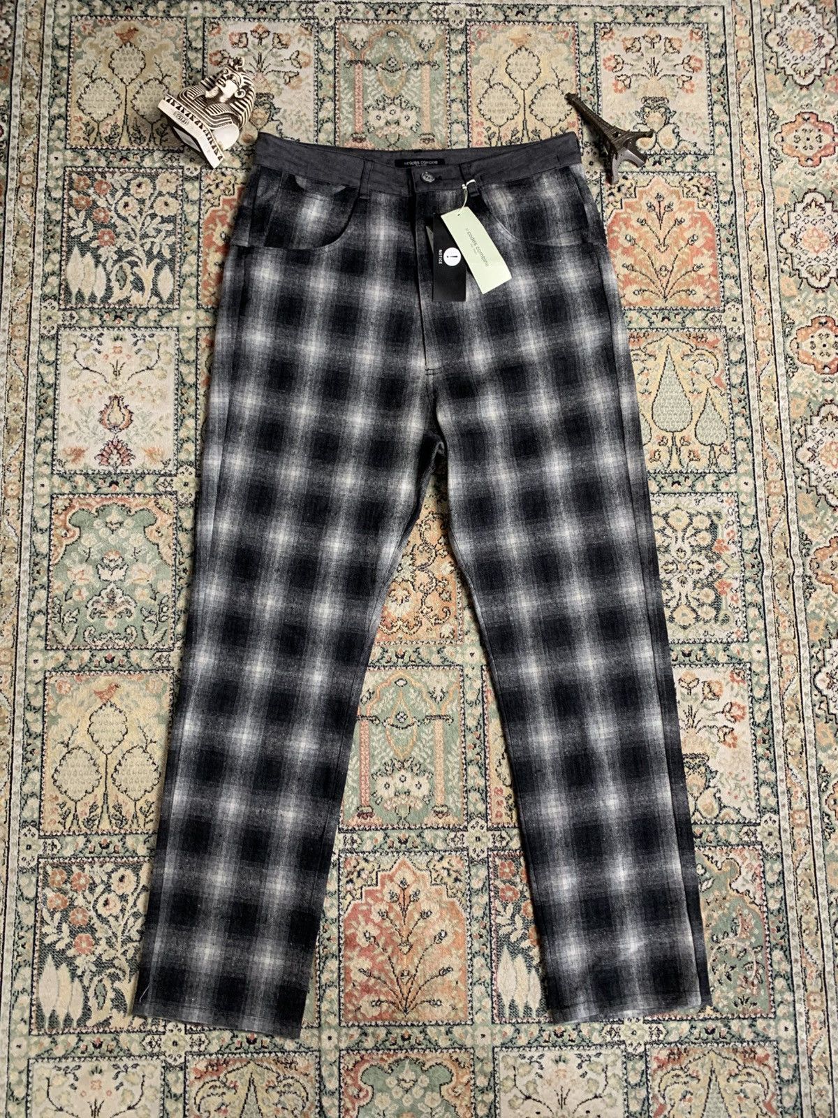 Hysteric Glamour × Japanese Brand Codes Combine Plaid Tartan Japanese Style Trousers Rare Size US 32 / EU 48 - 1 Thumbnail