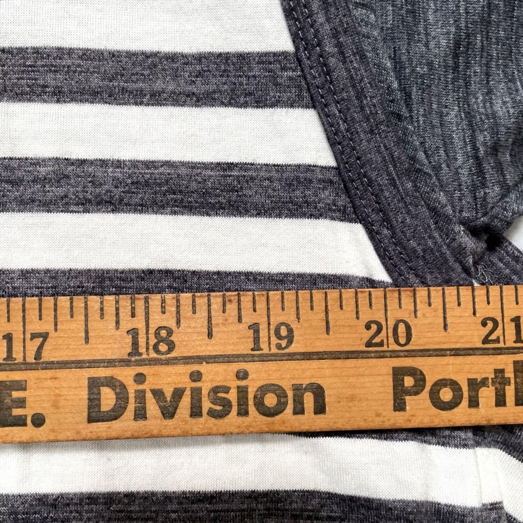 Doublet Mister N Hollywood Double Layer Striped Border T-Shirt Japan 40 Size US L / EU 52-54 / 3 - 4 Thumbnail